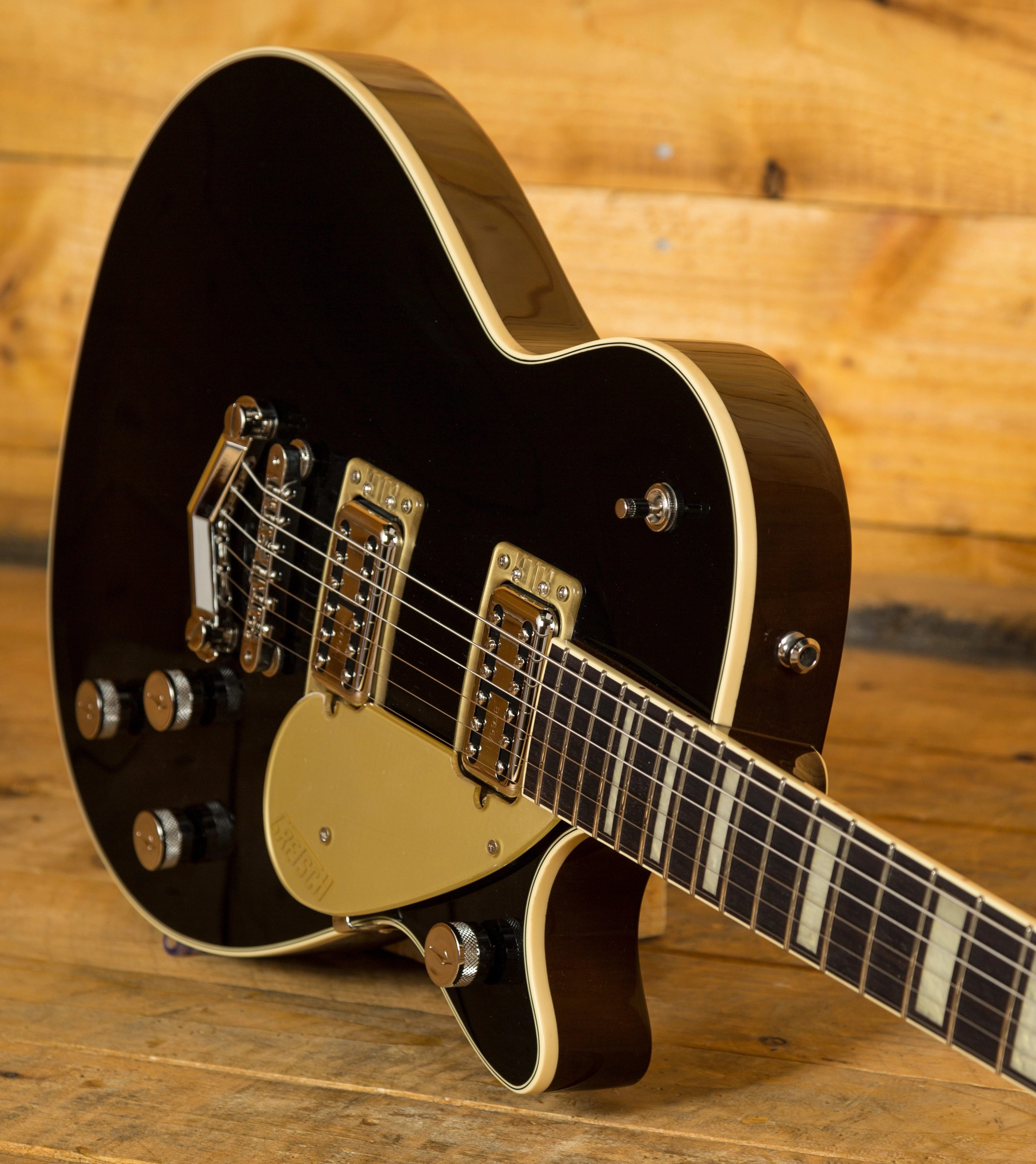 Gretsch G6228 PRO Players Edition Jet BT Black Peach Guitars