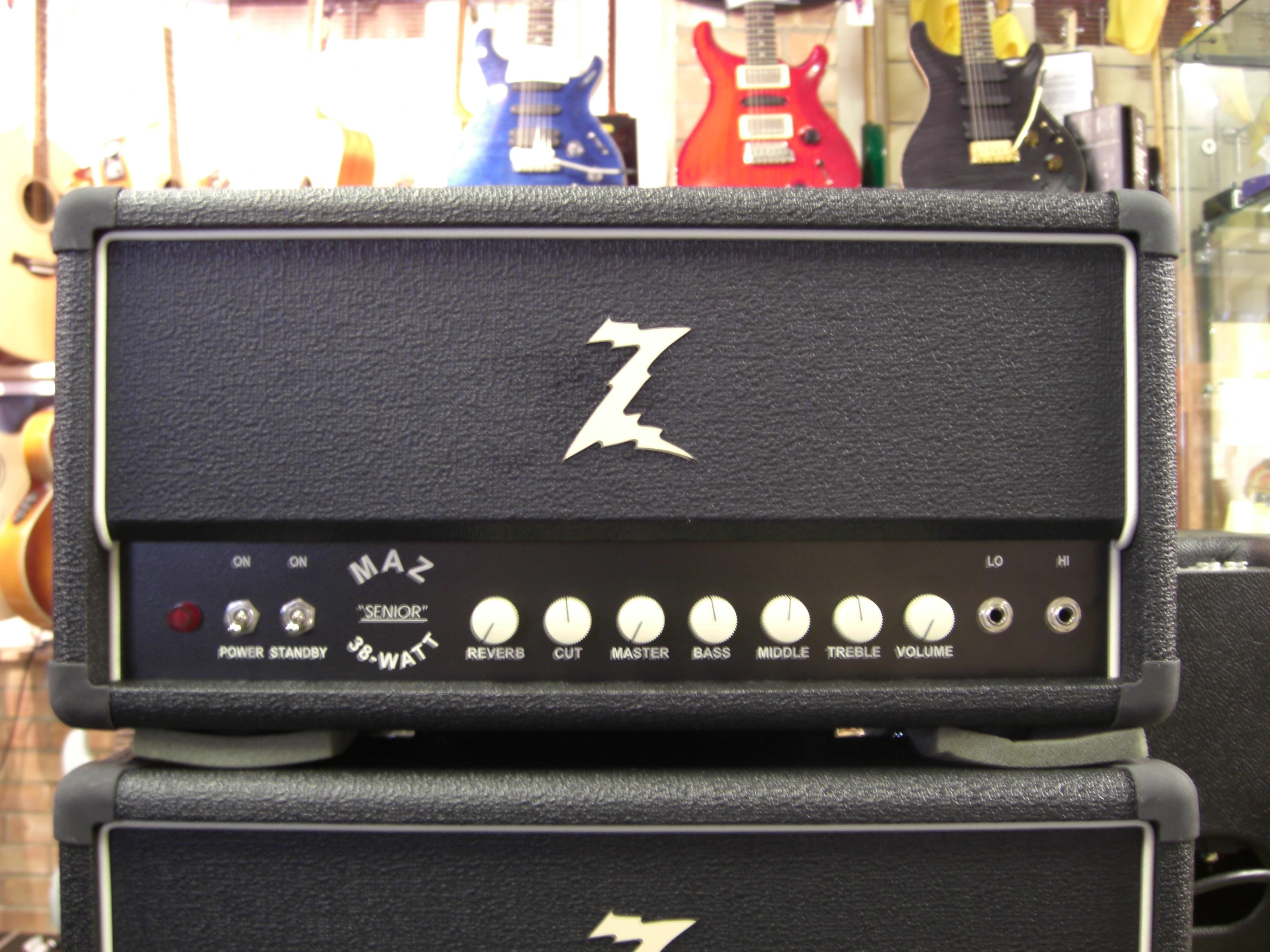 DR Z Maz 38 Senior Reverb Head Black