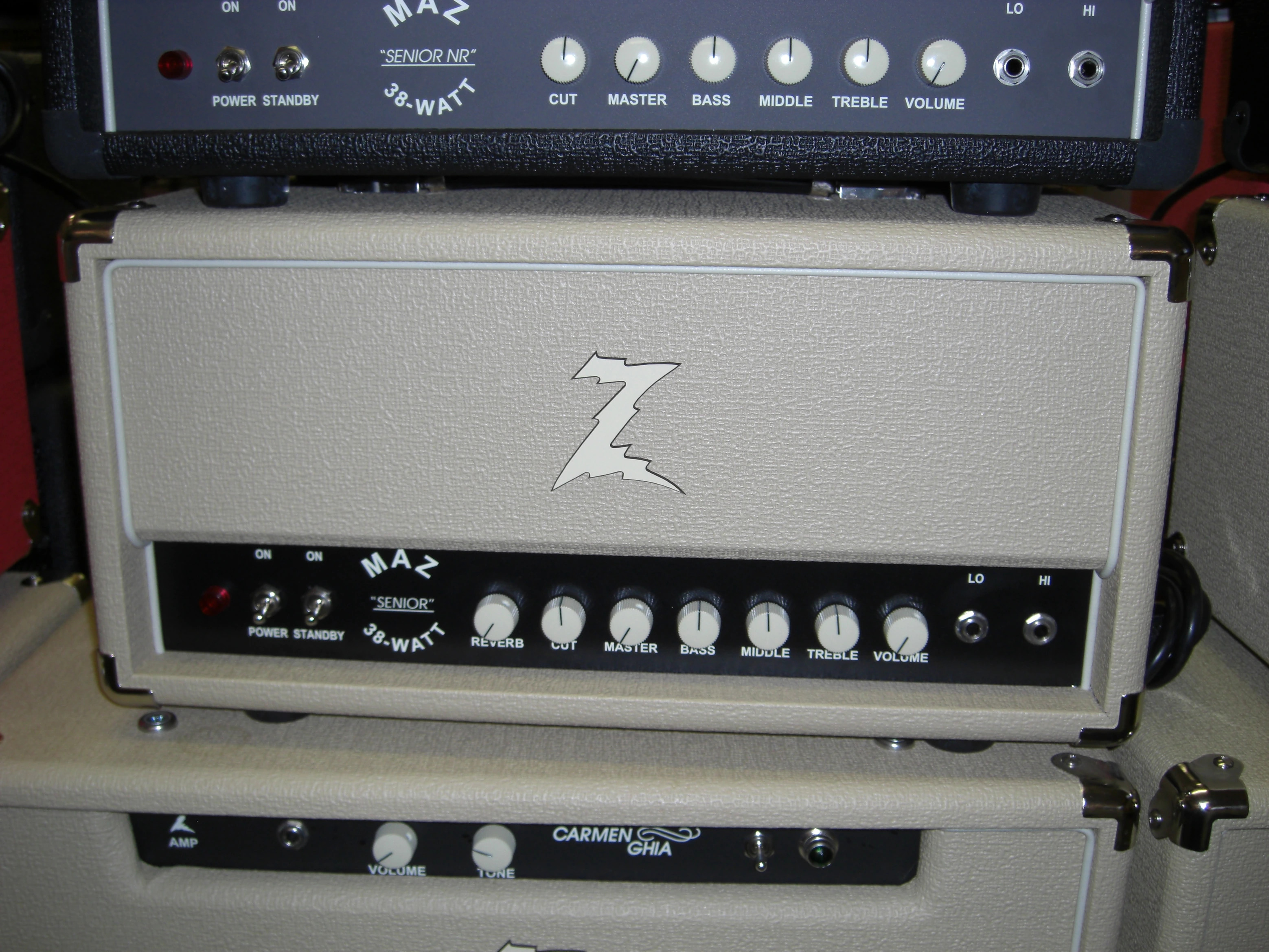 DR Z Maz 38 Senior Reverb Head Cream