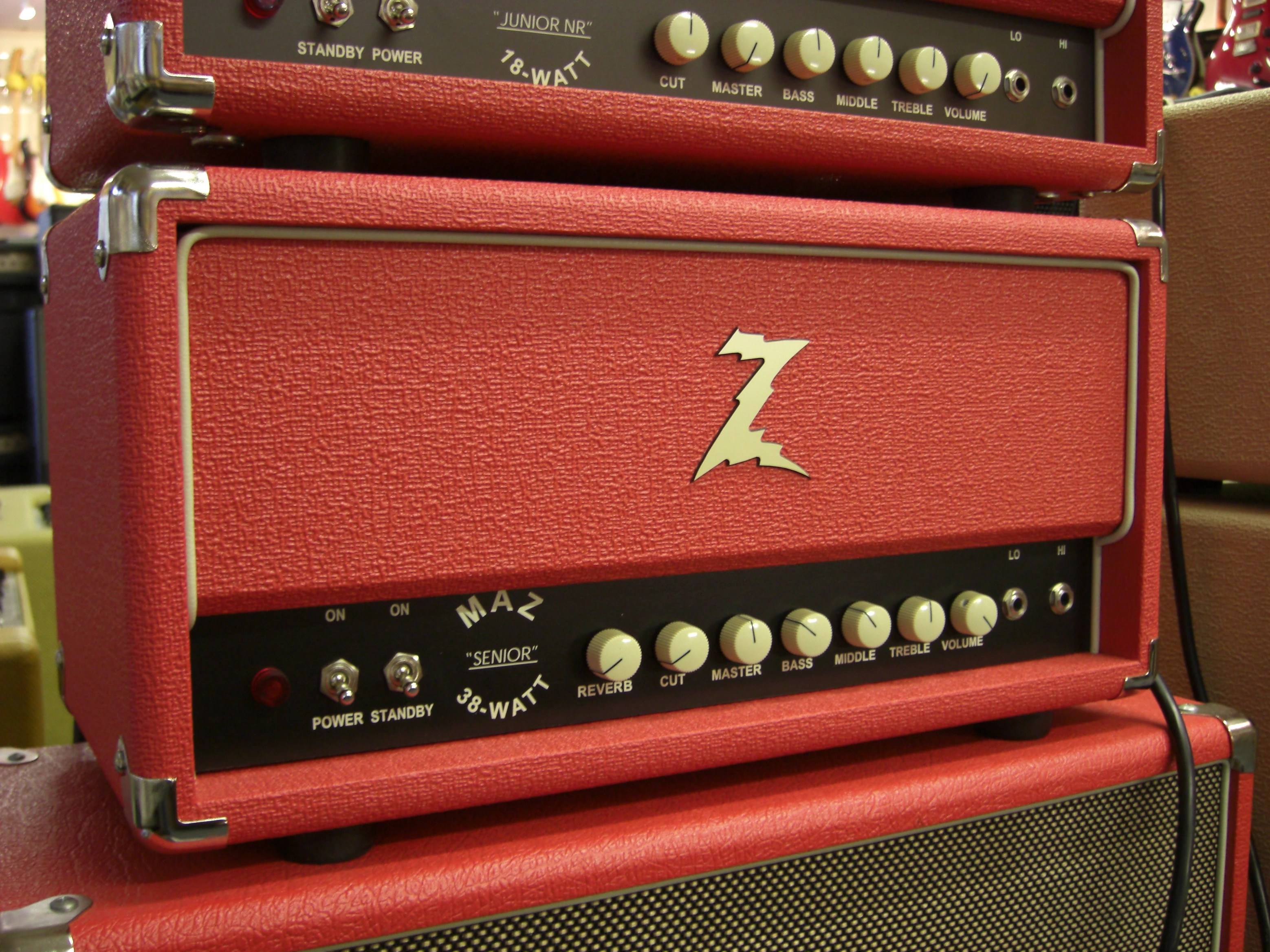 DR Z Maz 38 Senior Reverb Head Red