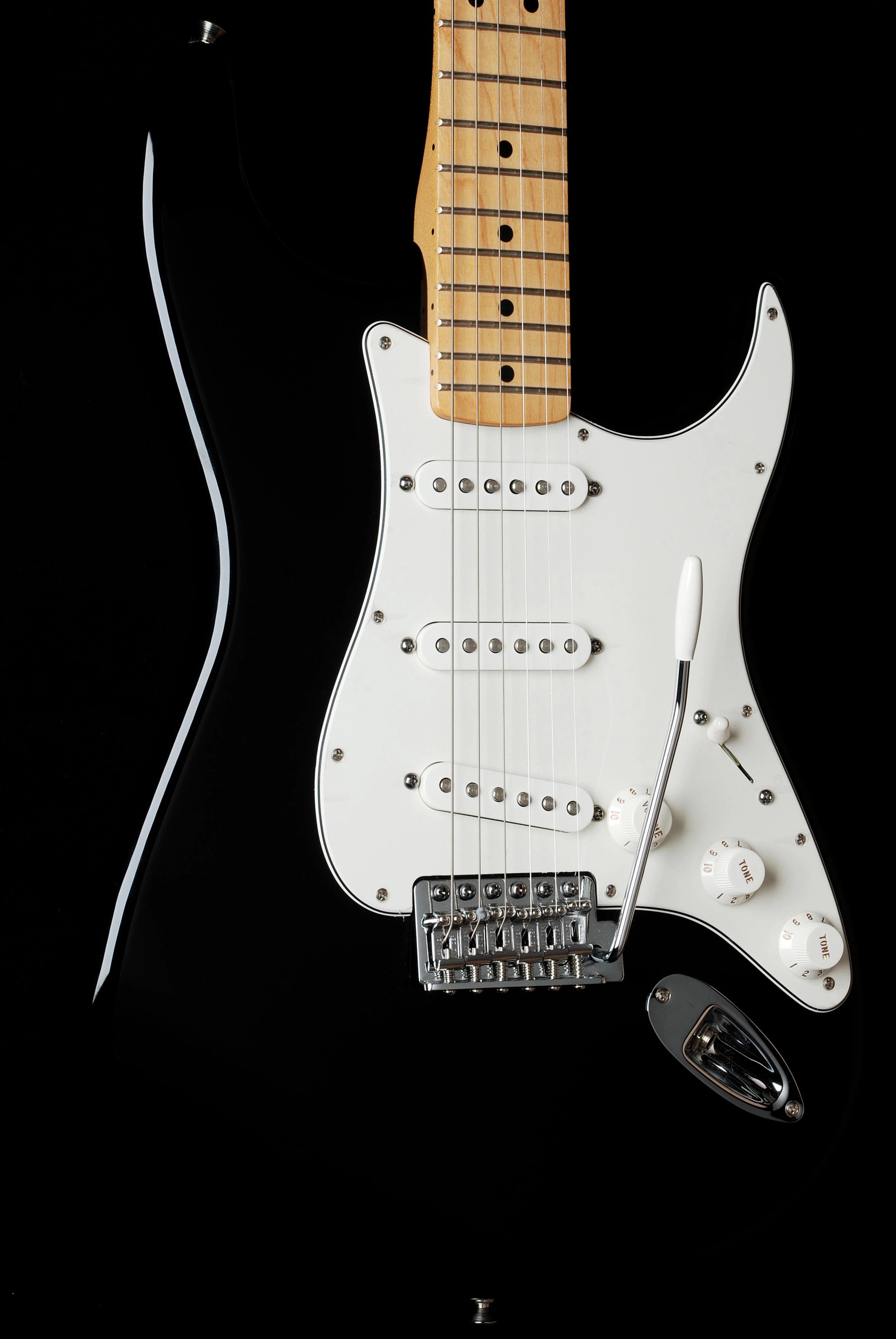 Fender Mex Standard Strat Black Maple 