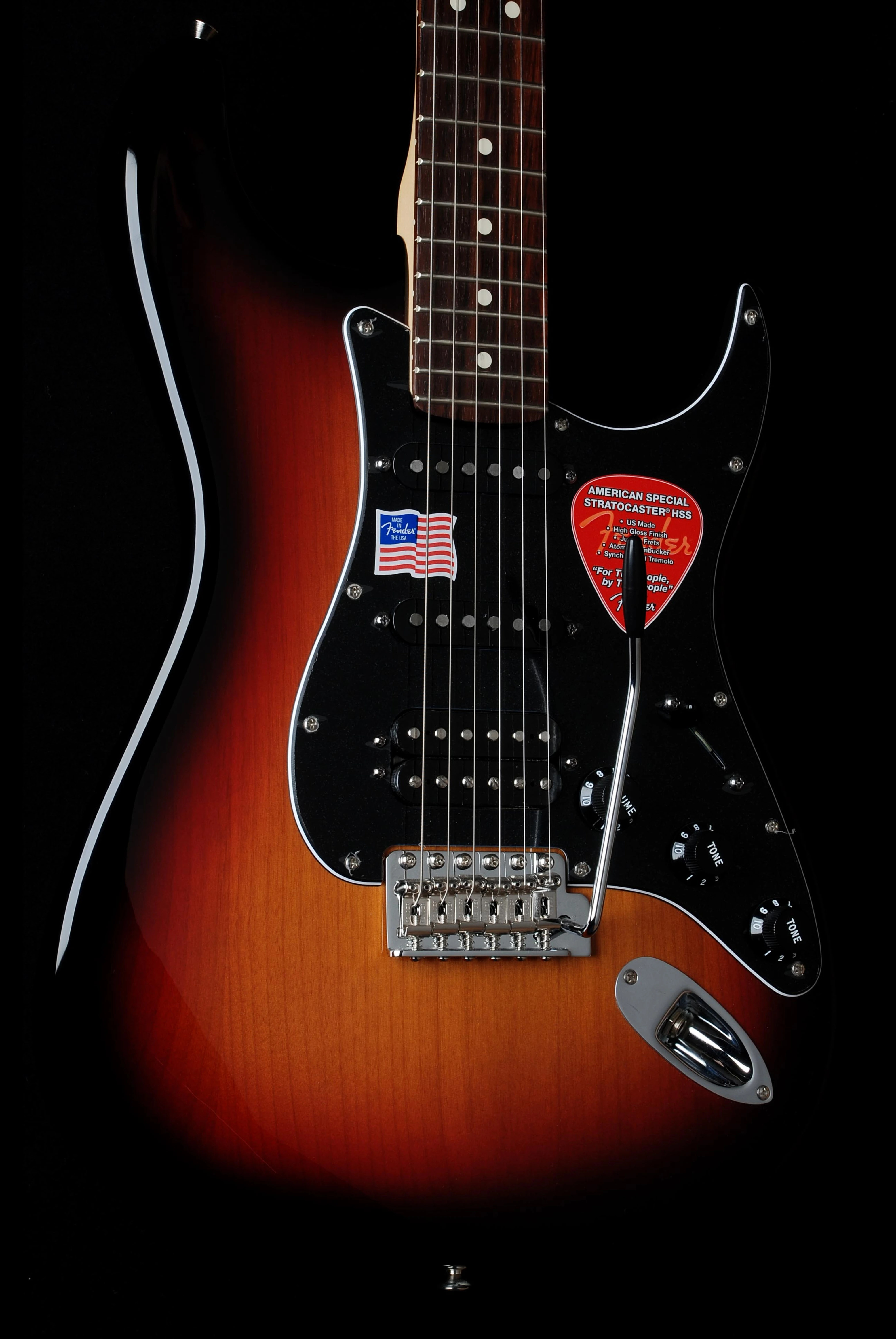 American Special Strat HSS Sunburst