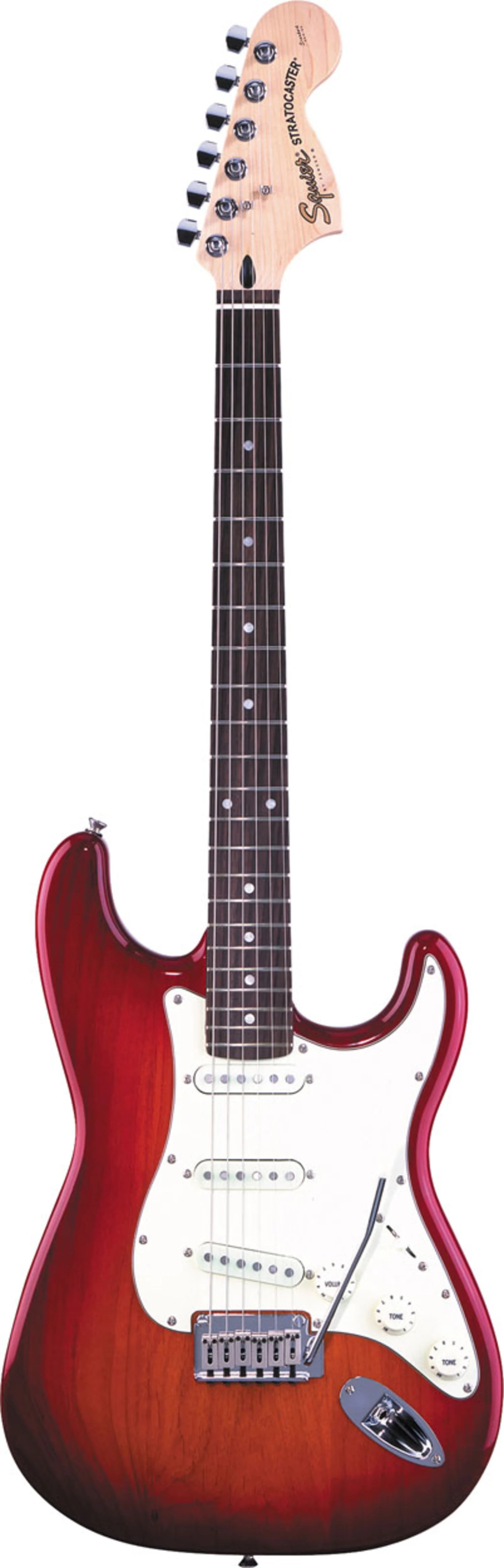 Squier Standard Strat Limited Edition Cherry Sunburst