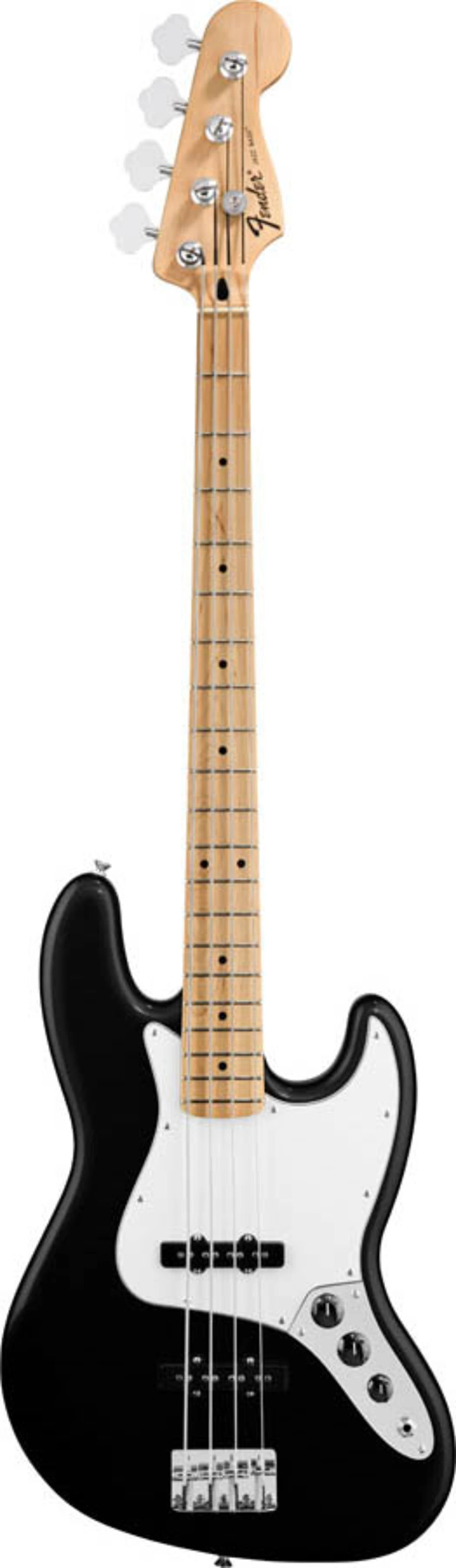 Fender Mexican Standard Jazz Bass Black Maple Neck