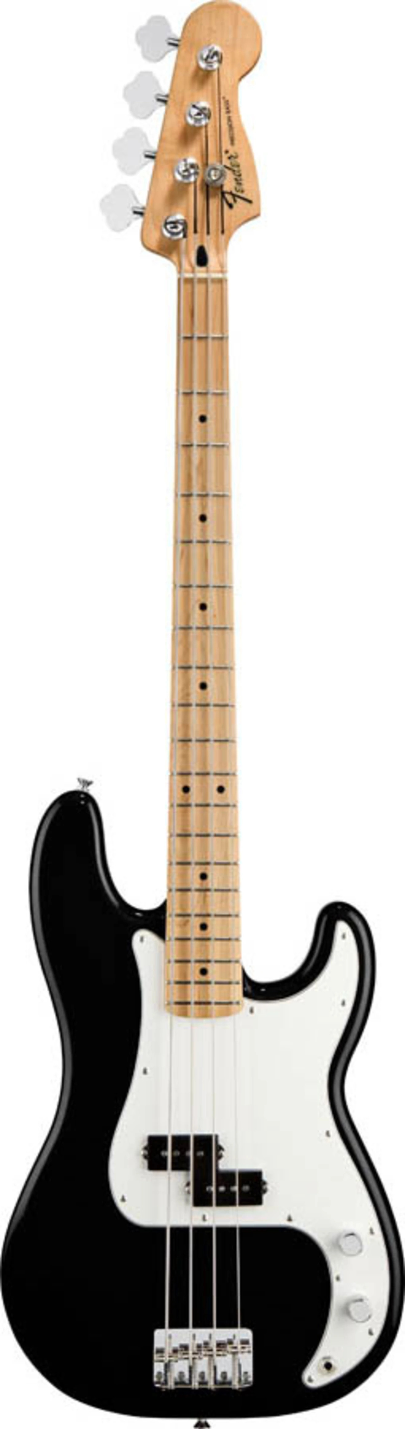 Fender Mexican Standard Precision Bass Black Maple Neck