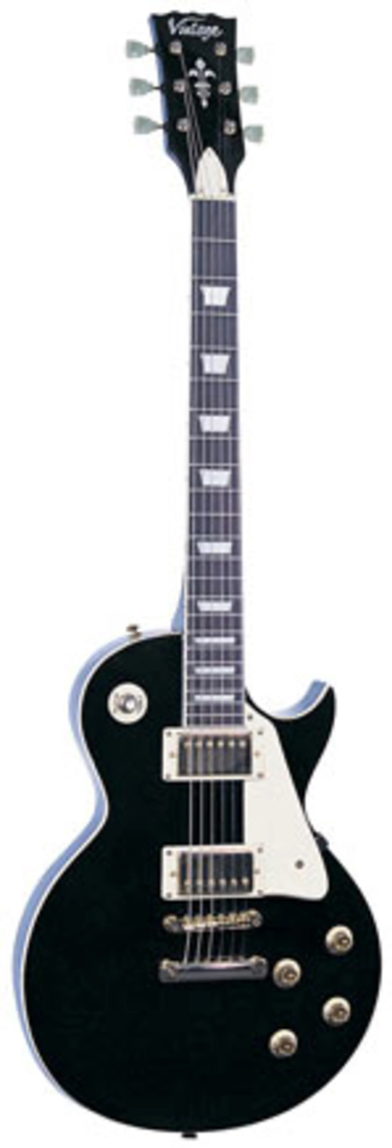 Vintage V100BB Black with Gigbag