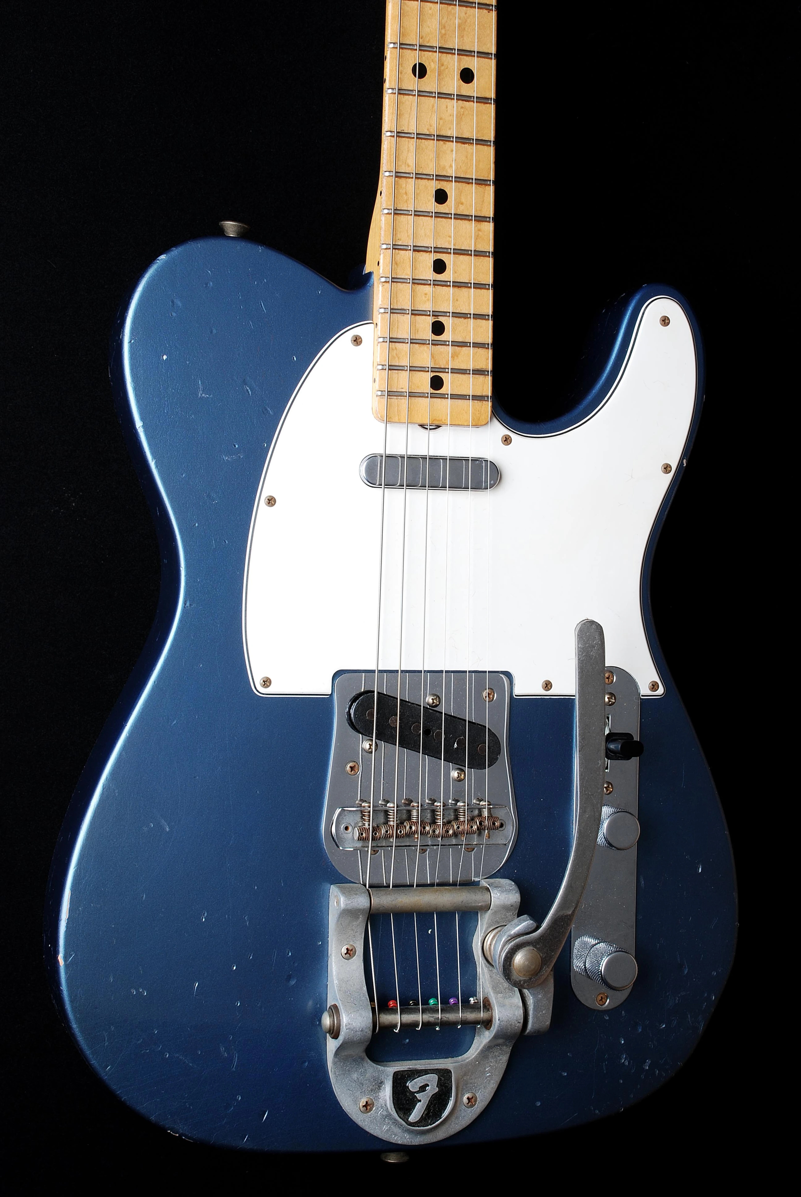 Fender Limited Bigsby Tele Aged Lake Placid Blue