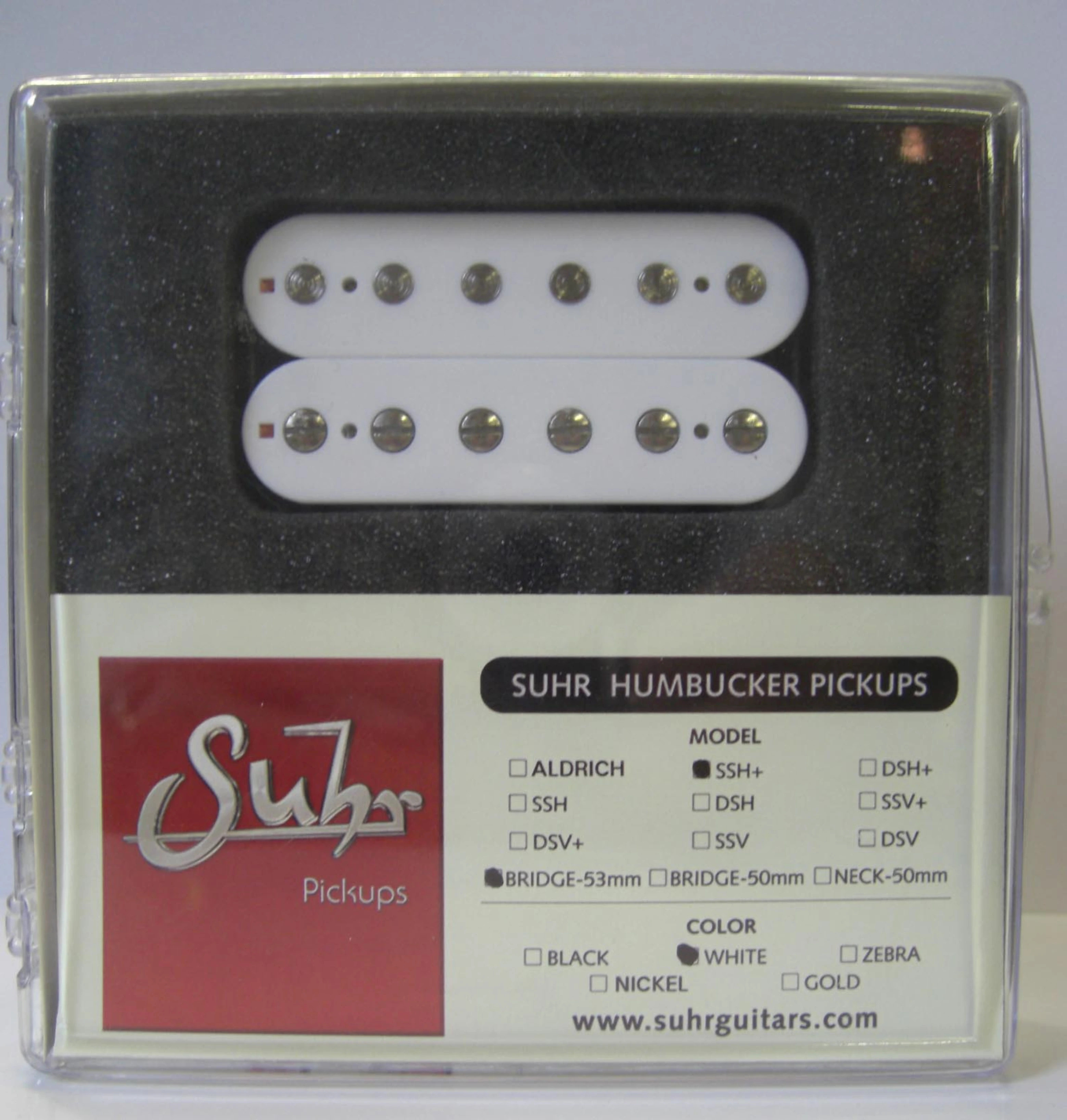 Suhr 'SSH+' White 53mm Bridge Humbucker