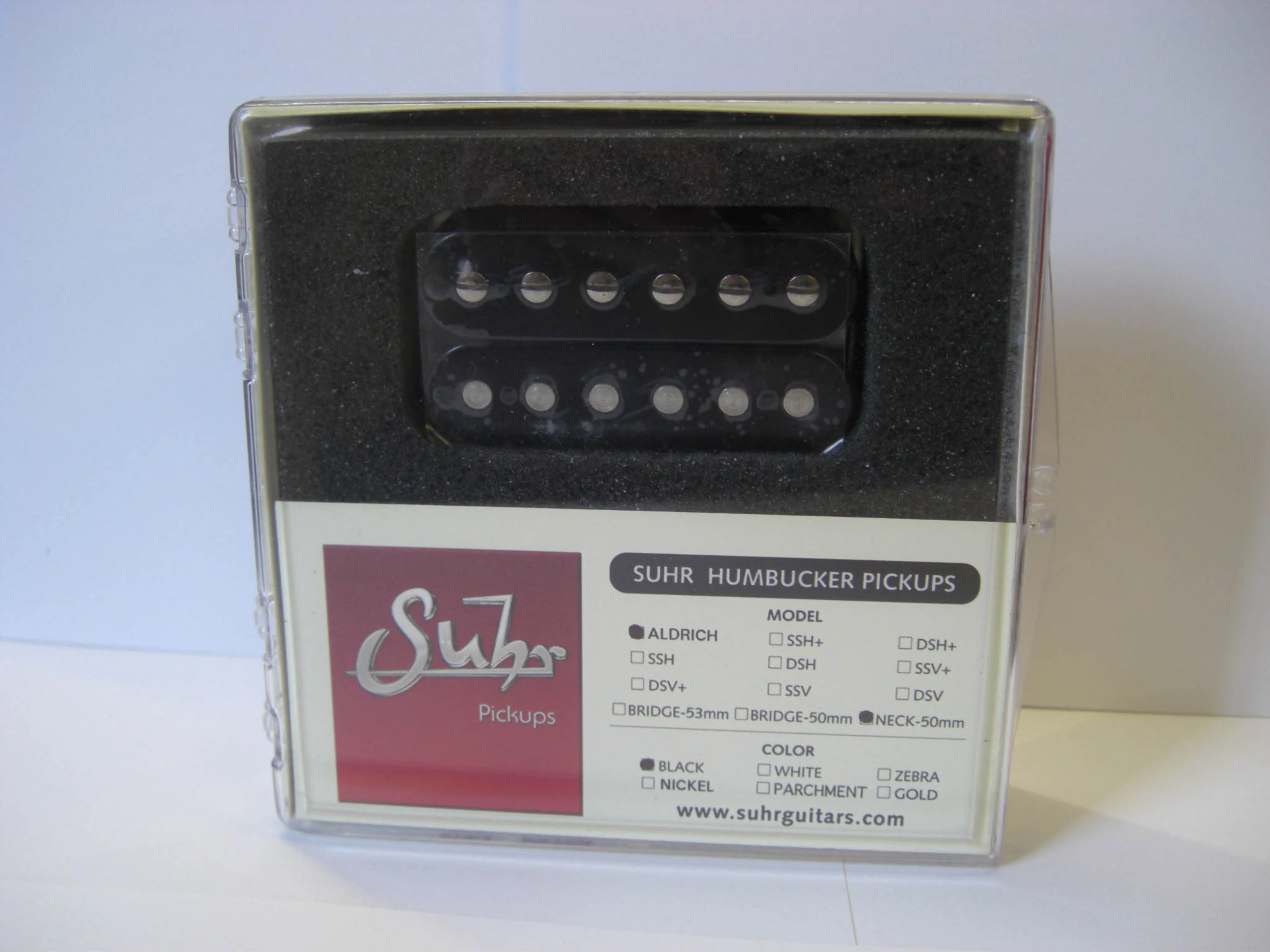 Suhr 'Aldrich' Neck Humbucker Black