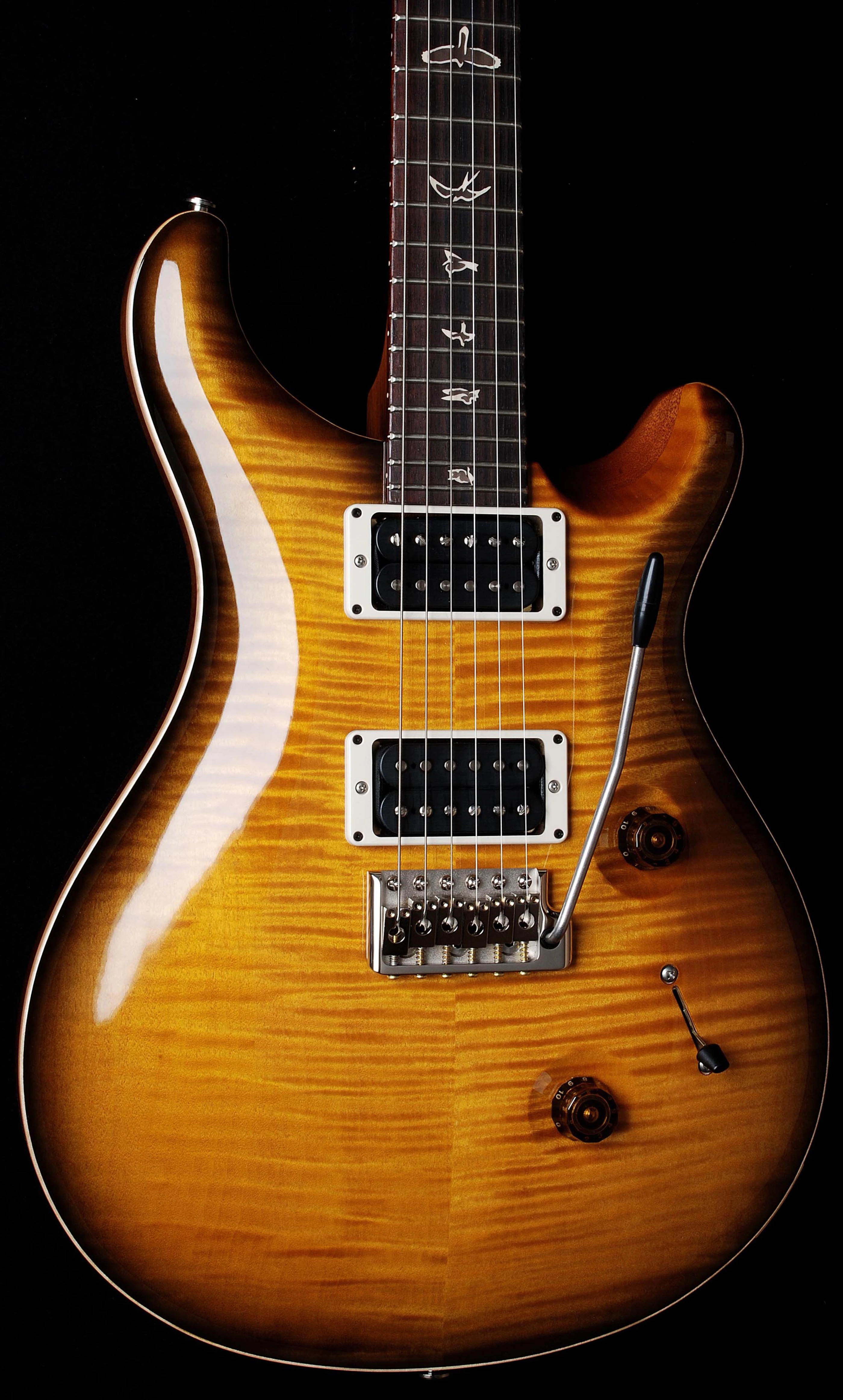 PRS Custom 24 2011 spec Amber black