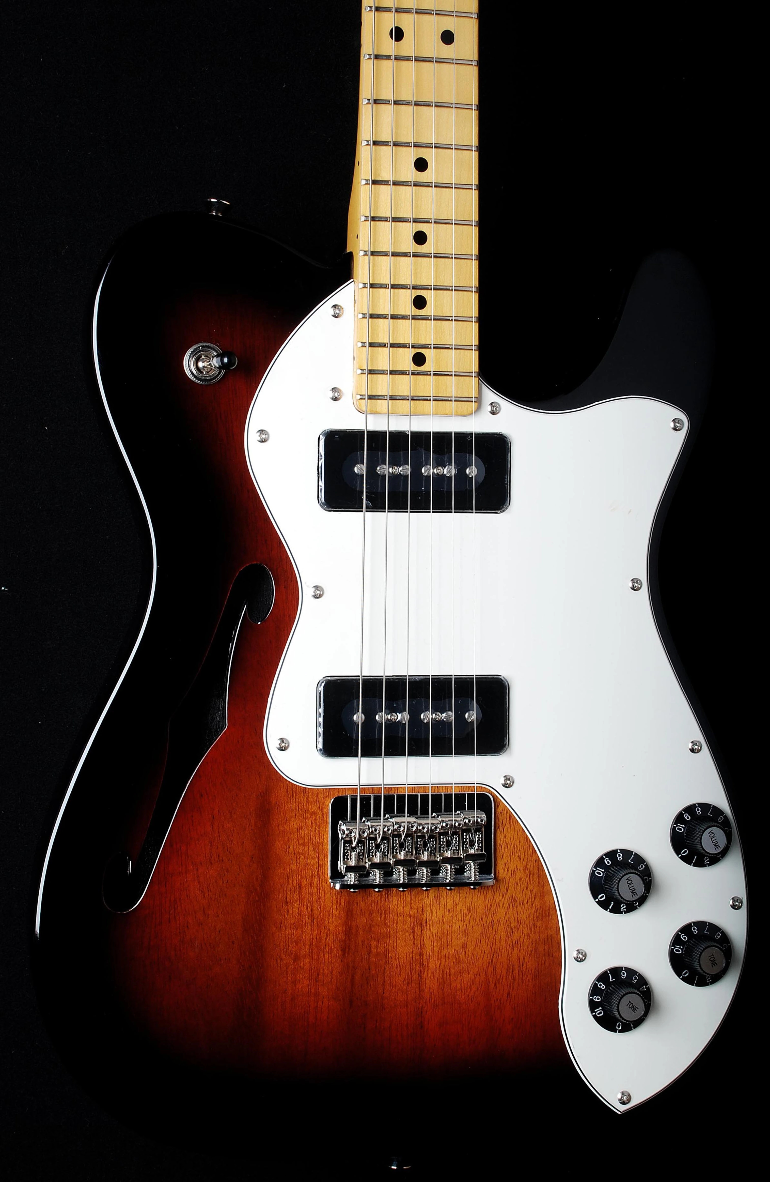 Fender Modern Player Tele Thinline Deluxe Sunburst