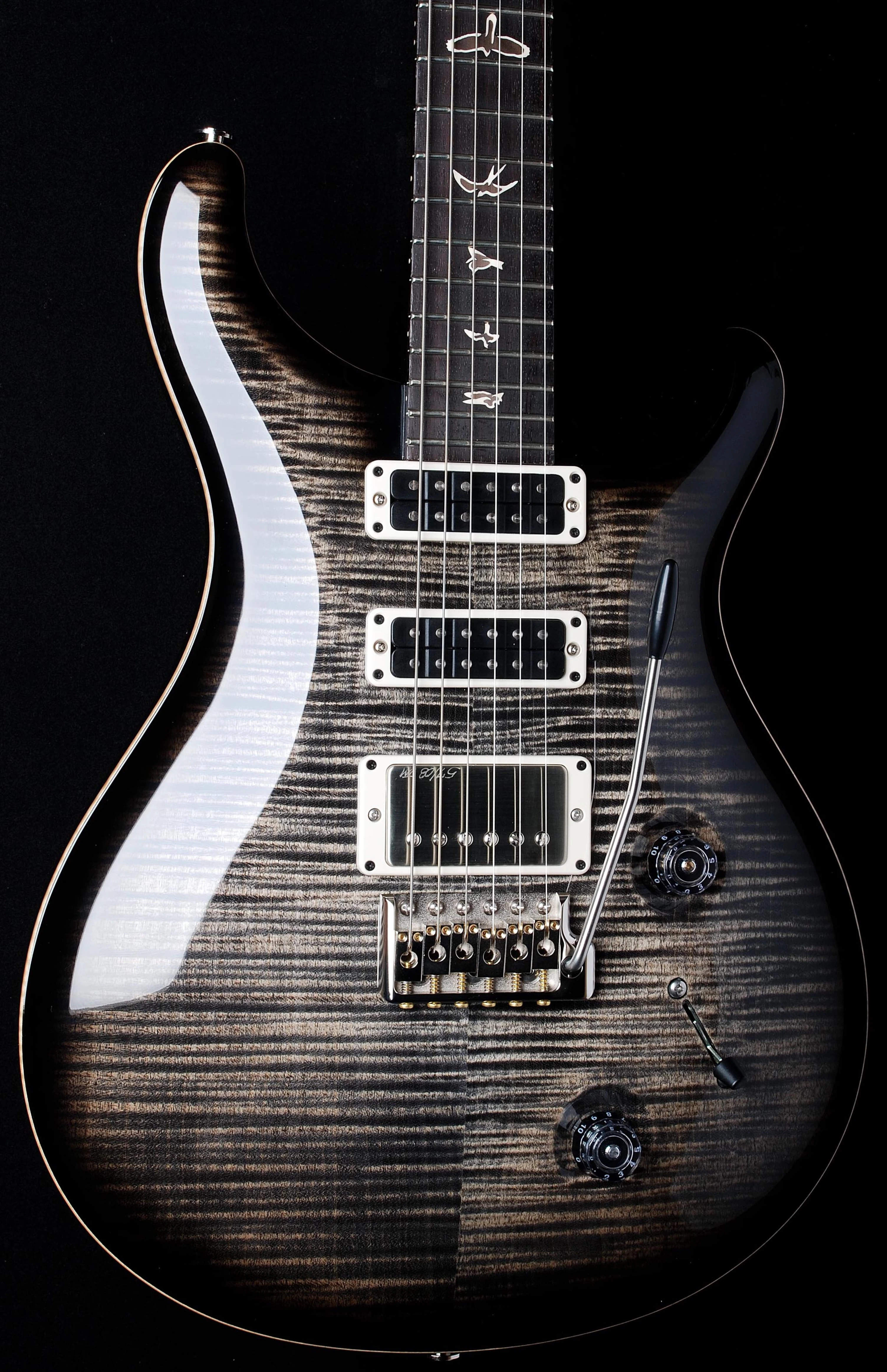PRS Studio Charcoal Burst 10 top