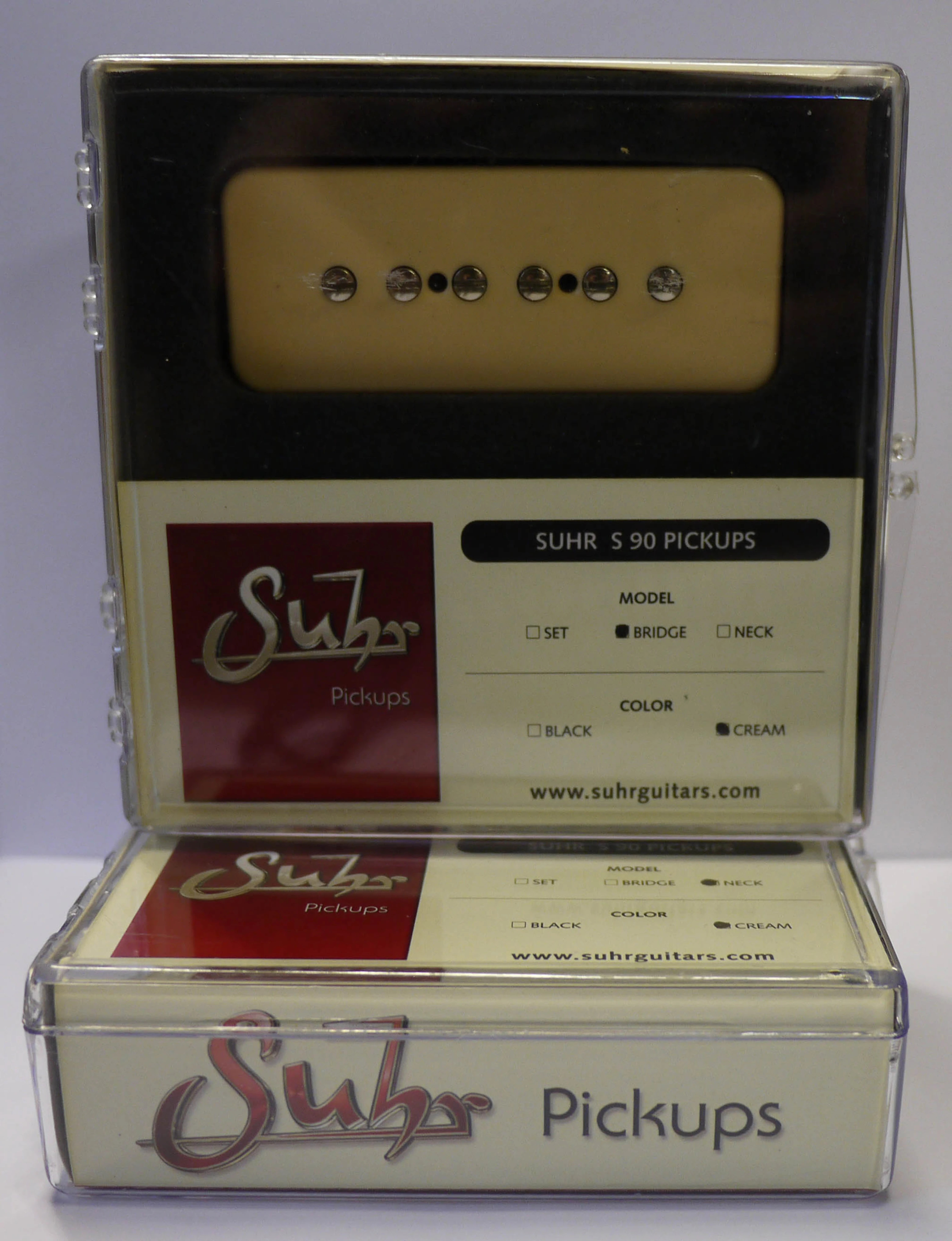 Suhr S90 Bridge Cream Soapbar Pickup