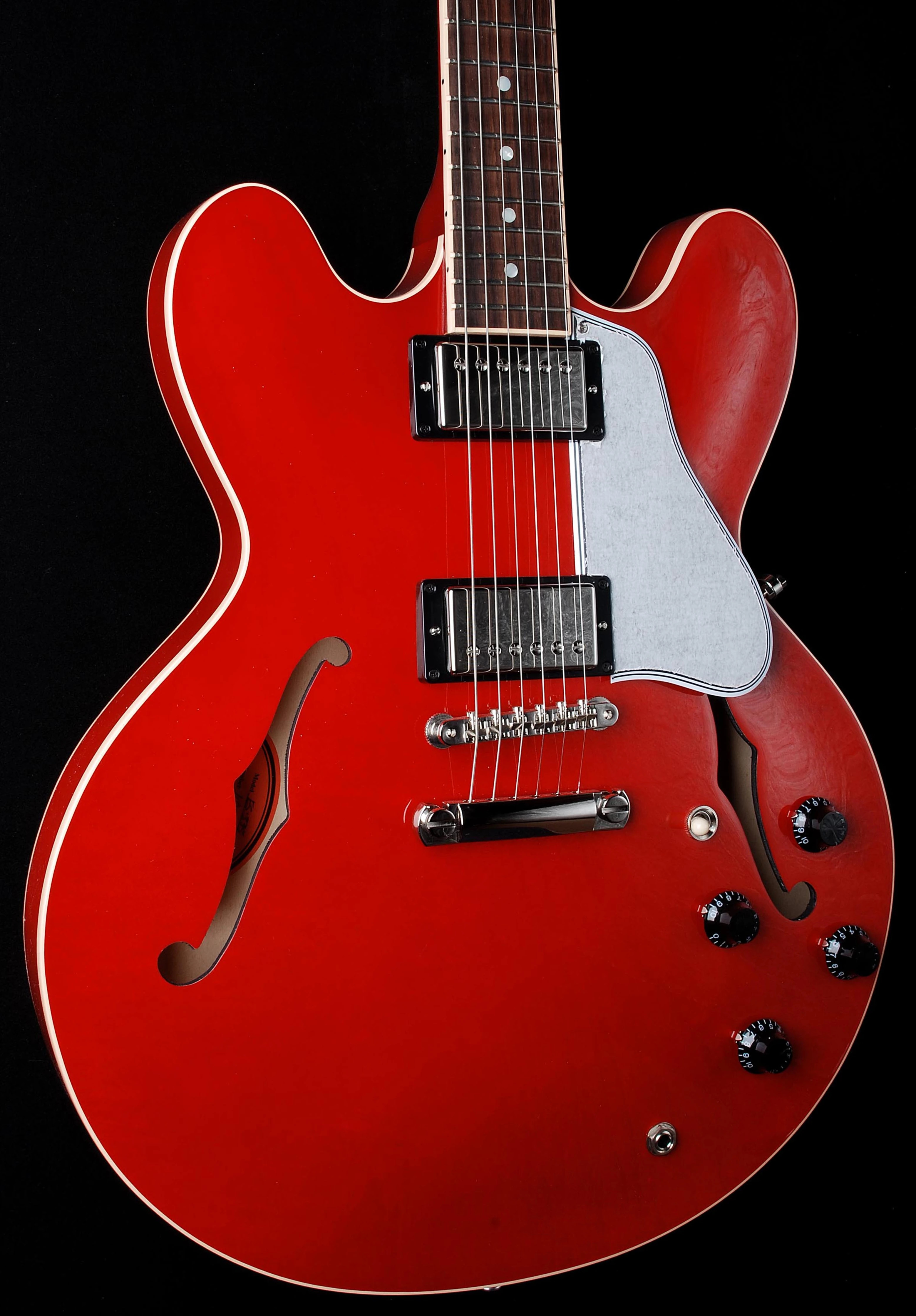 Gibson ES-335 Dot Plain Top Cherry Red