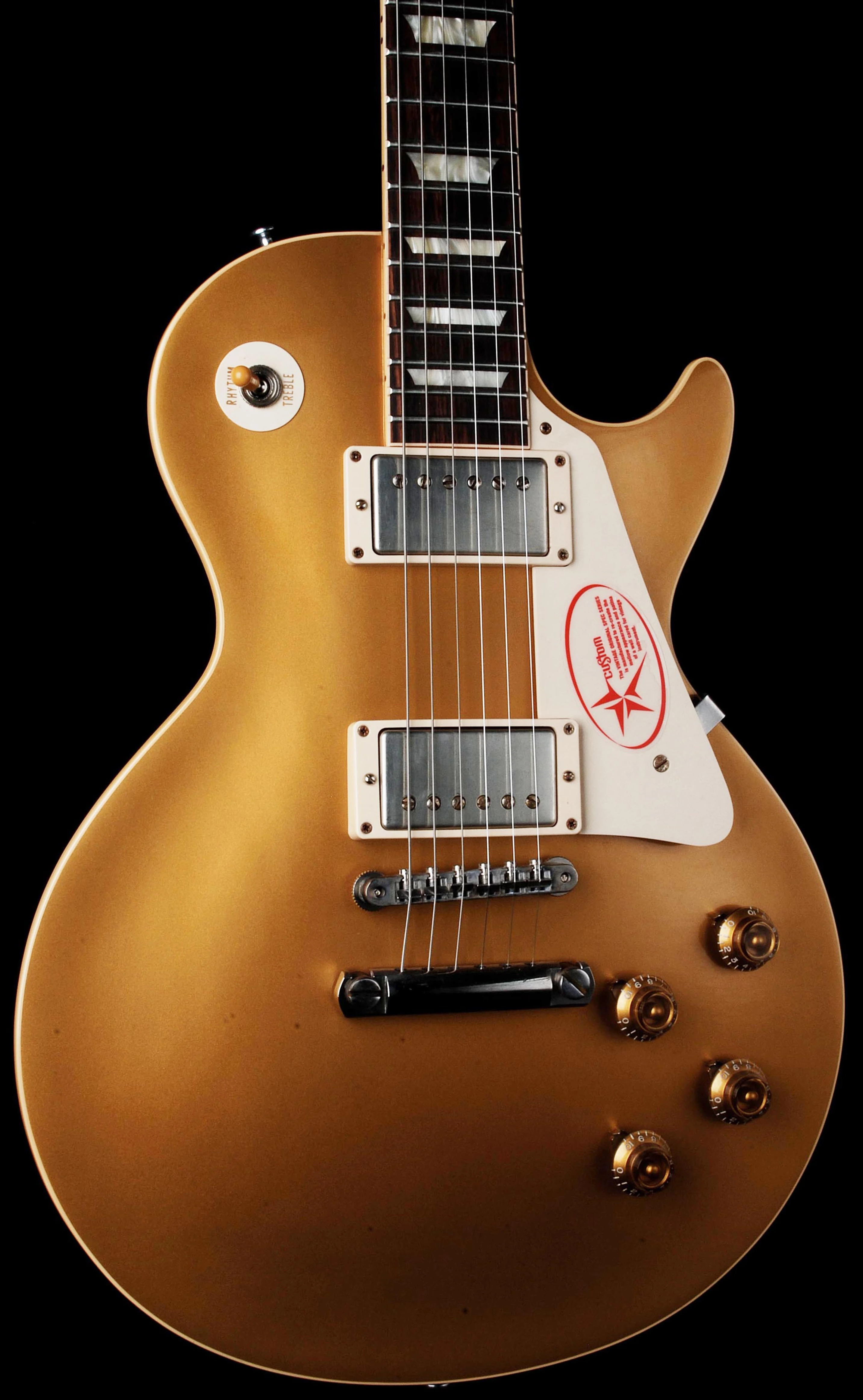 Gibson 1957 LP Reissue Chambered Goldtop w/Darkback VOS