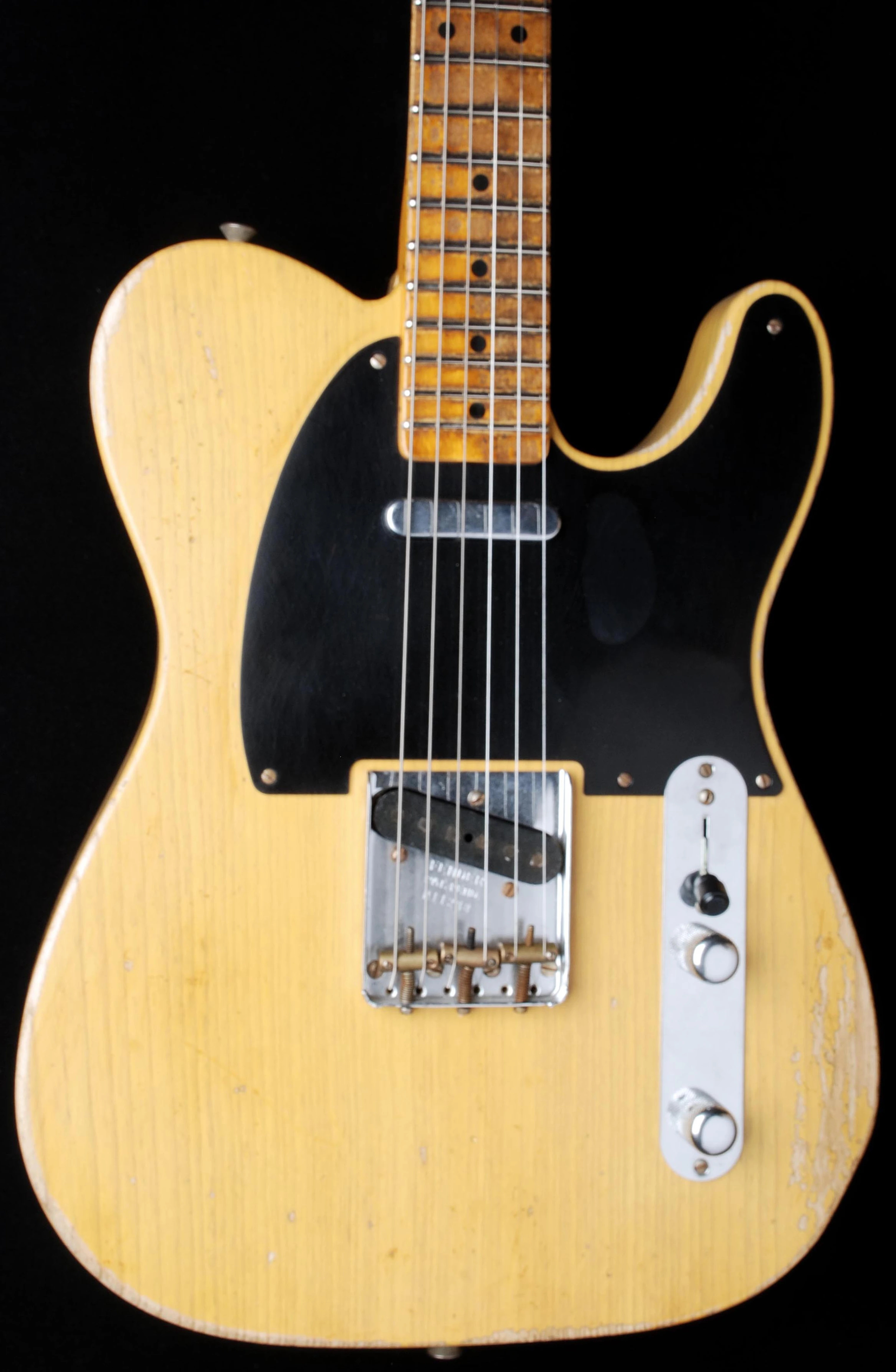 Fender Custom Shop 52 Telecaster Heavy Relic Nocaster Blonde