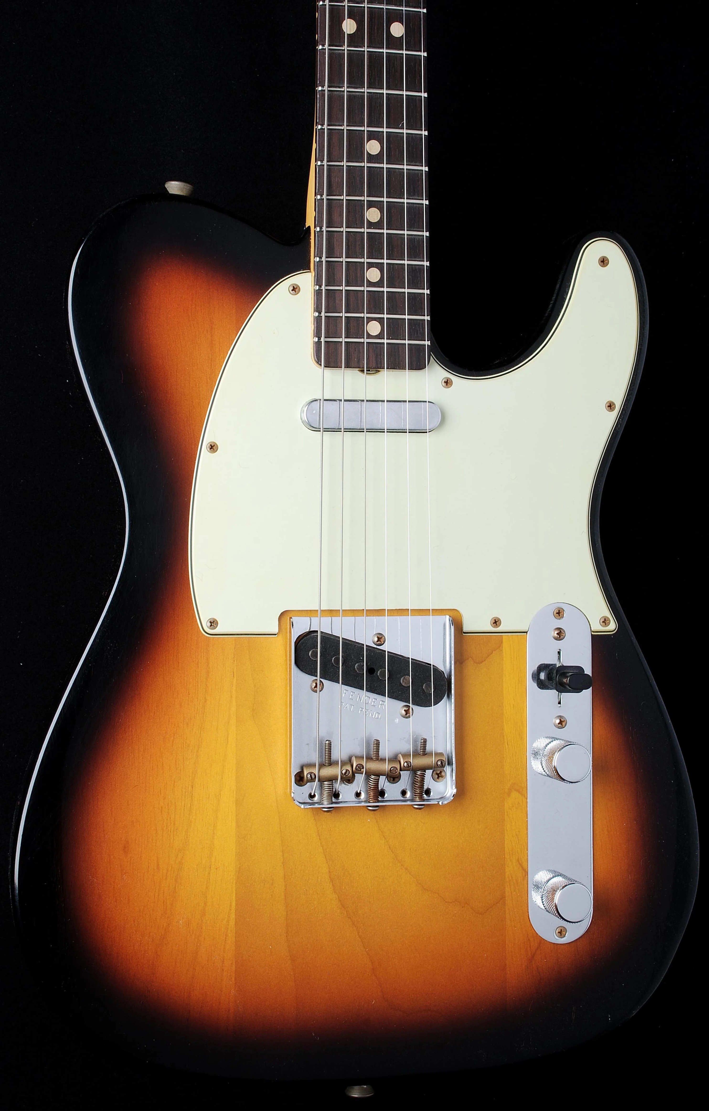 Fender Custom Shop 60s Duo Tone Tele Relic Sunburst