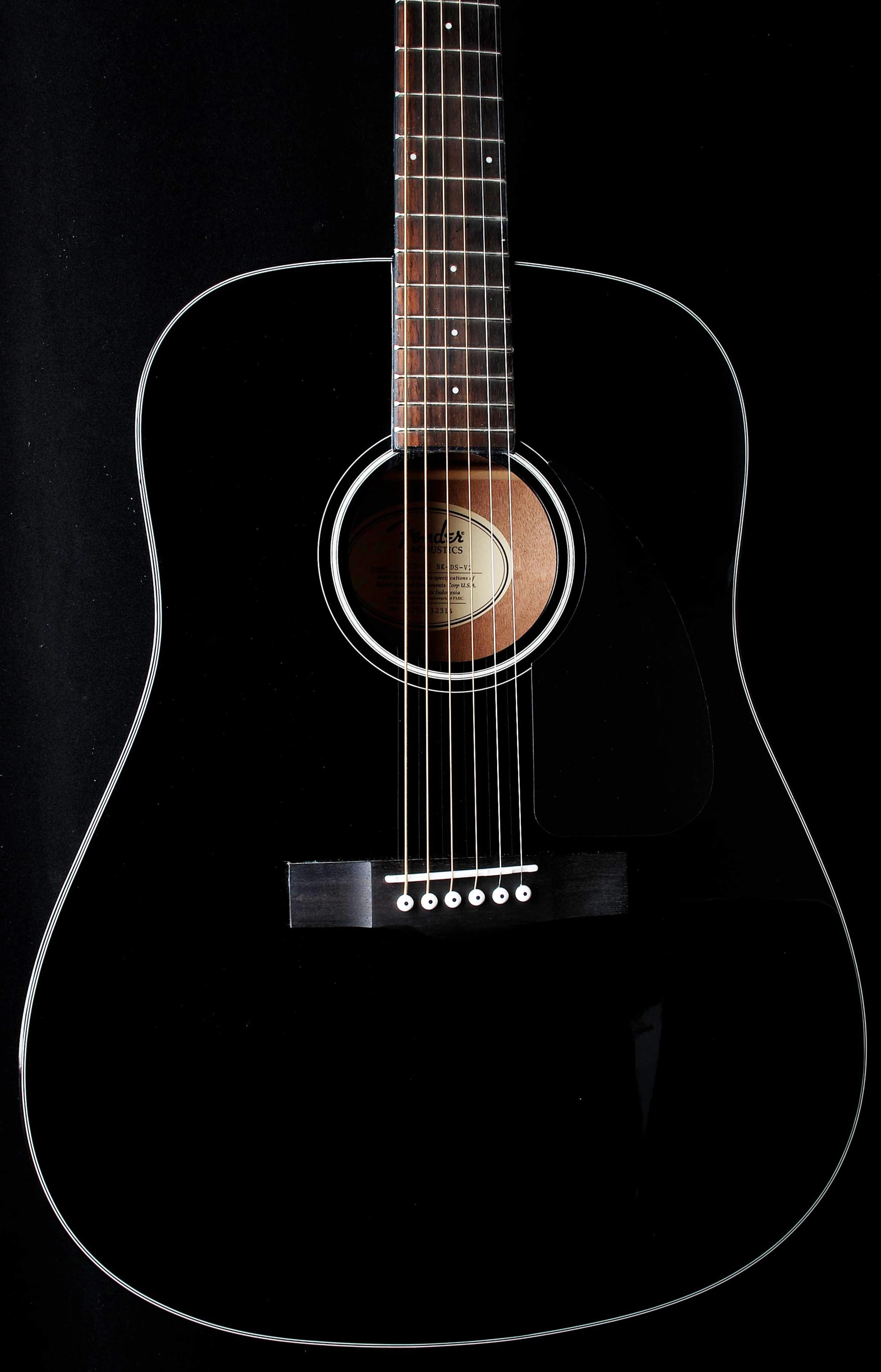 Fender CD-60 Black Acoustic