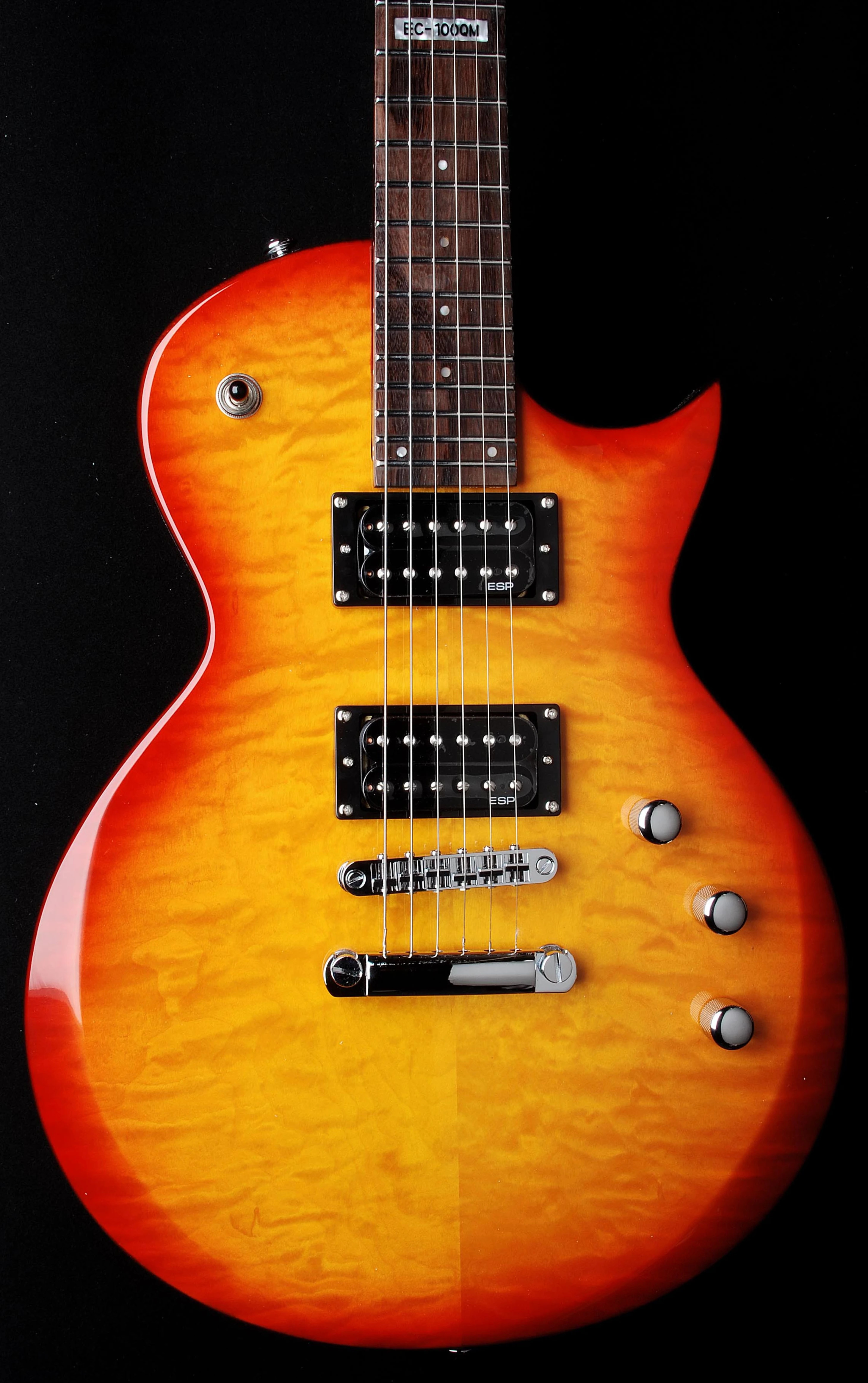 LTD EC-100QM Faded Cherry Sunburst