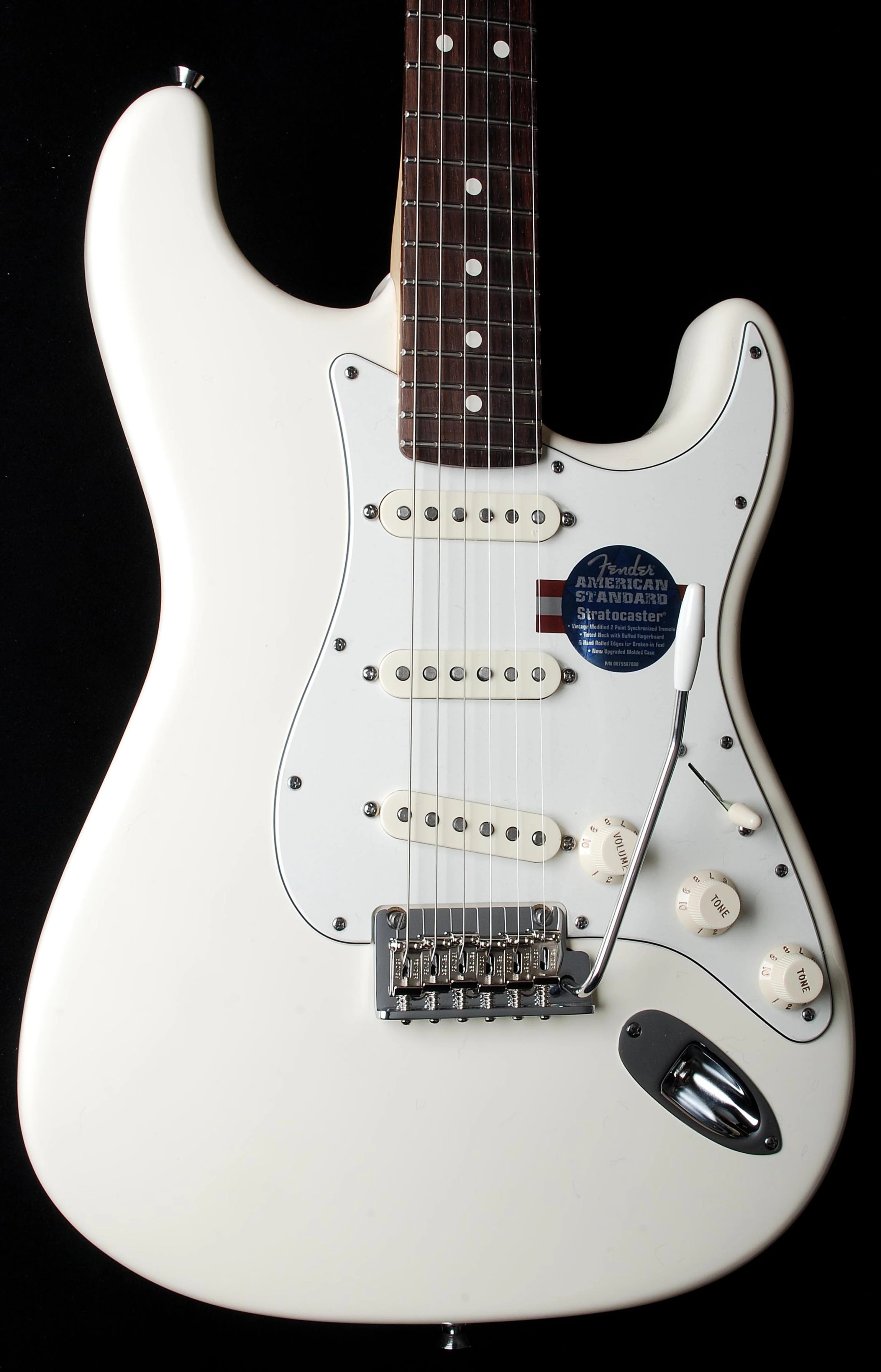 Fender American Standard Strat 2012 spec Rosewood Olympic White