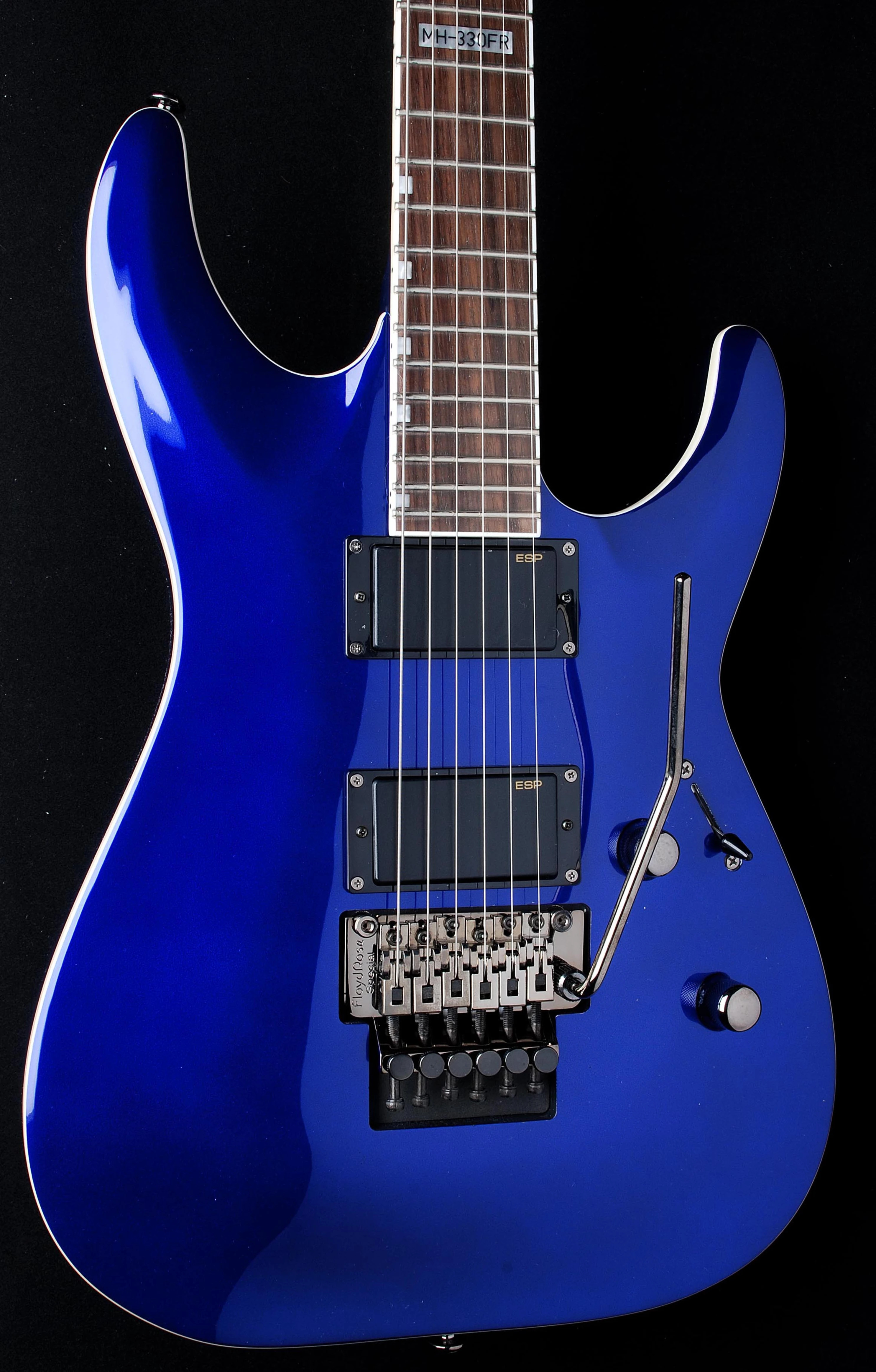 LTD MH-330 Electric Blue with Floyd Rose