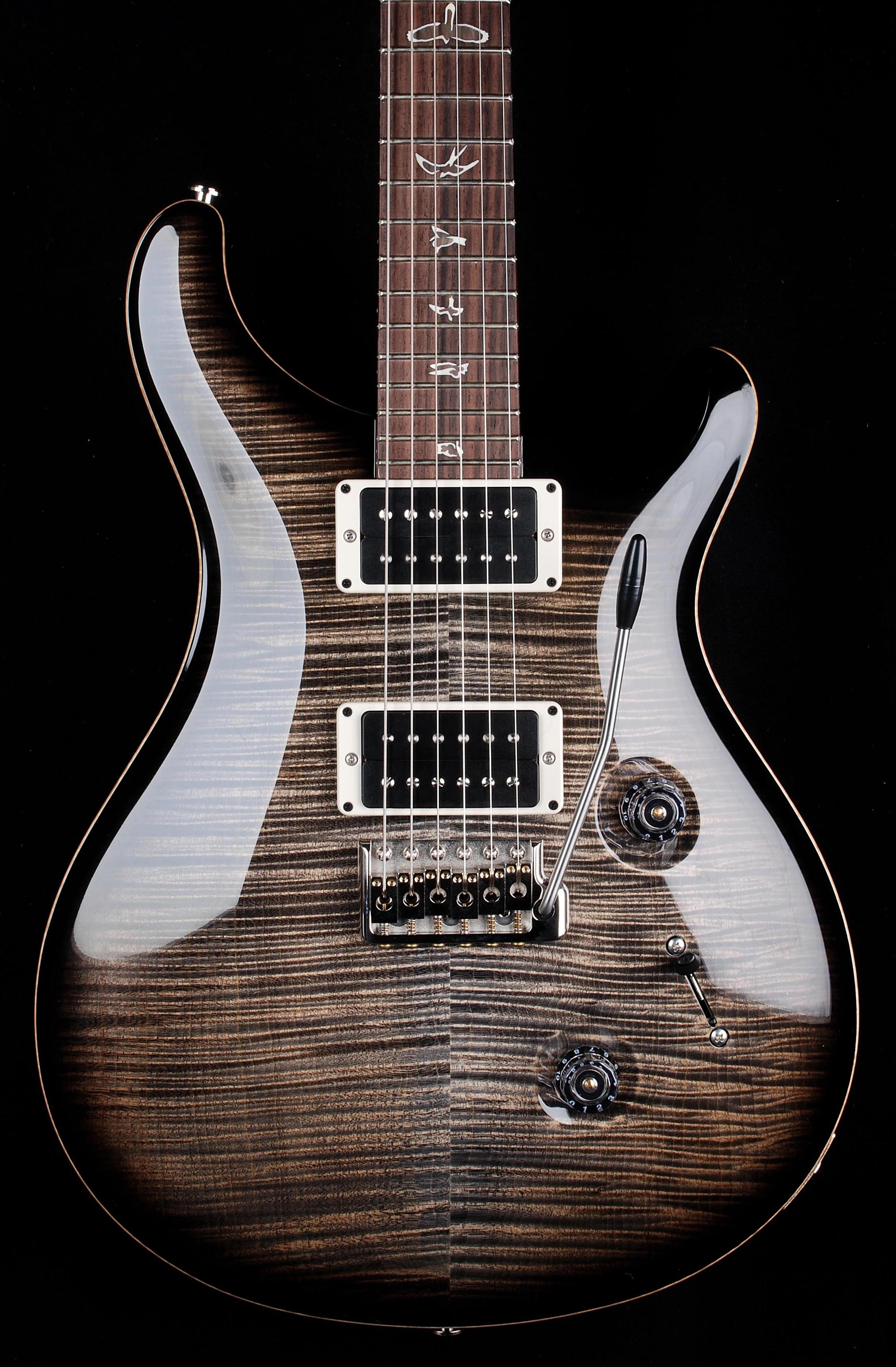 PRS Custom 24 2012 Spec Charcoal Burst 10 top