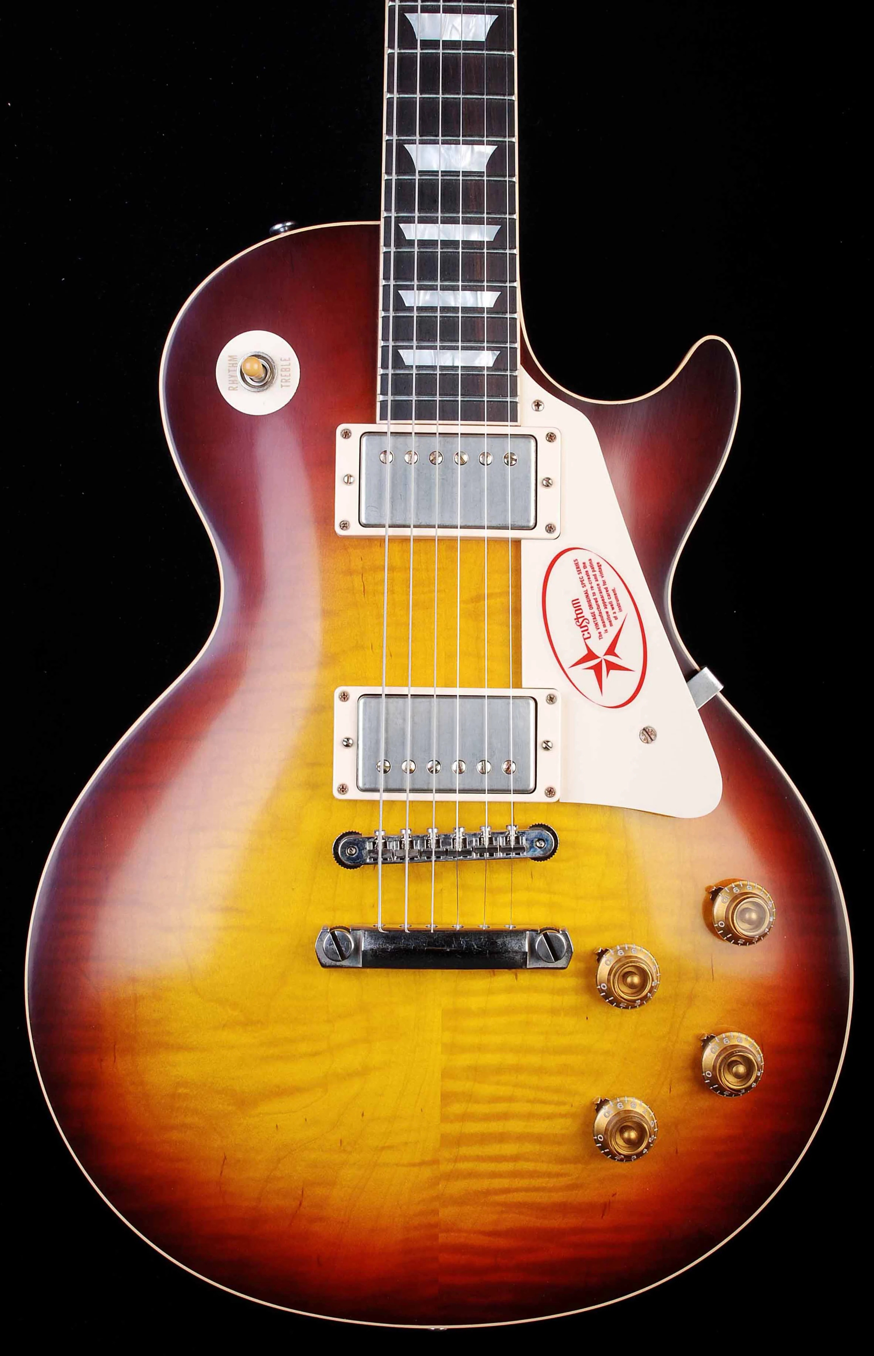 Gibson Les Paul R8 Lightly Figured Chambered VOS Bourbonburst