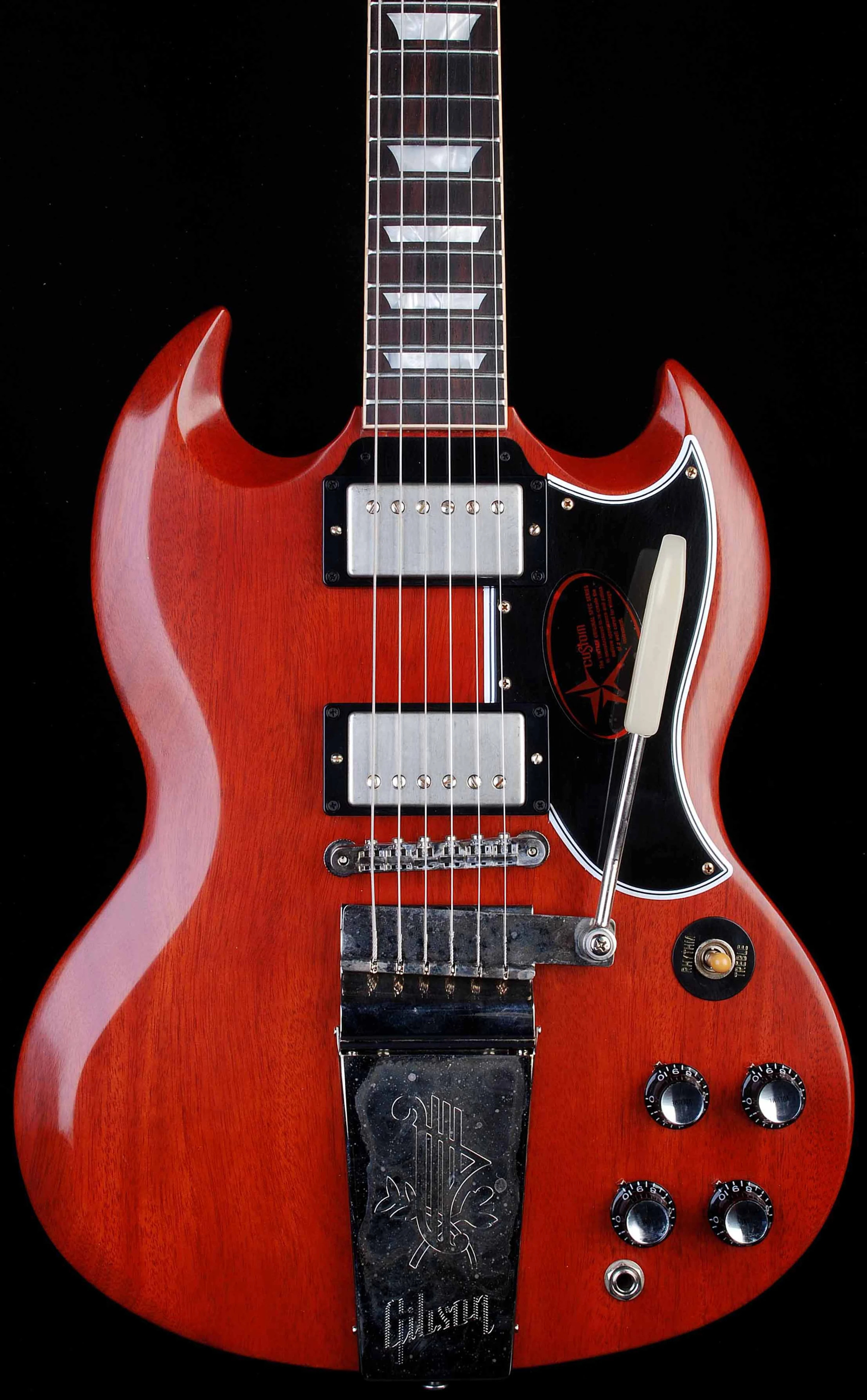 Gibson Custom Shop SG Standard Maestro VOS (Faded Cherry)