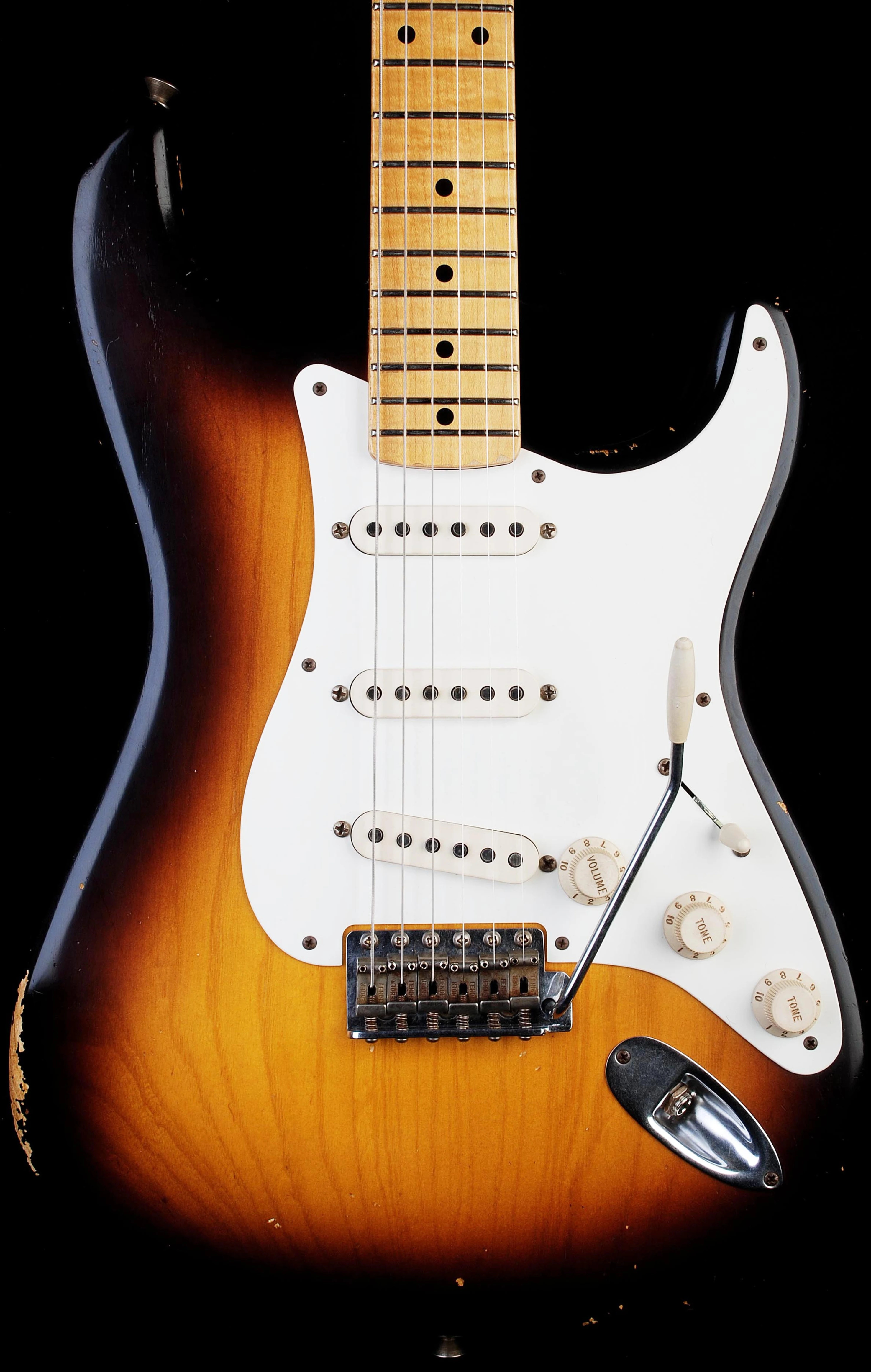 Fender Dale Wilson Masterbuilt 55 Strat Relic 2 Tone Sunburst