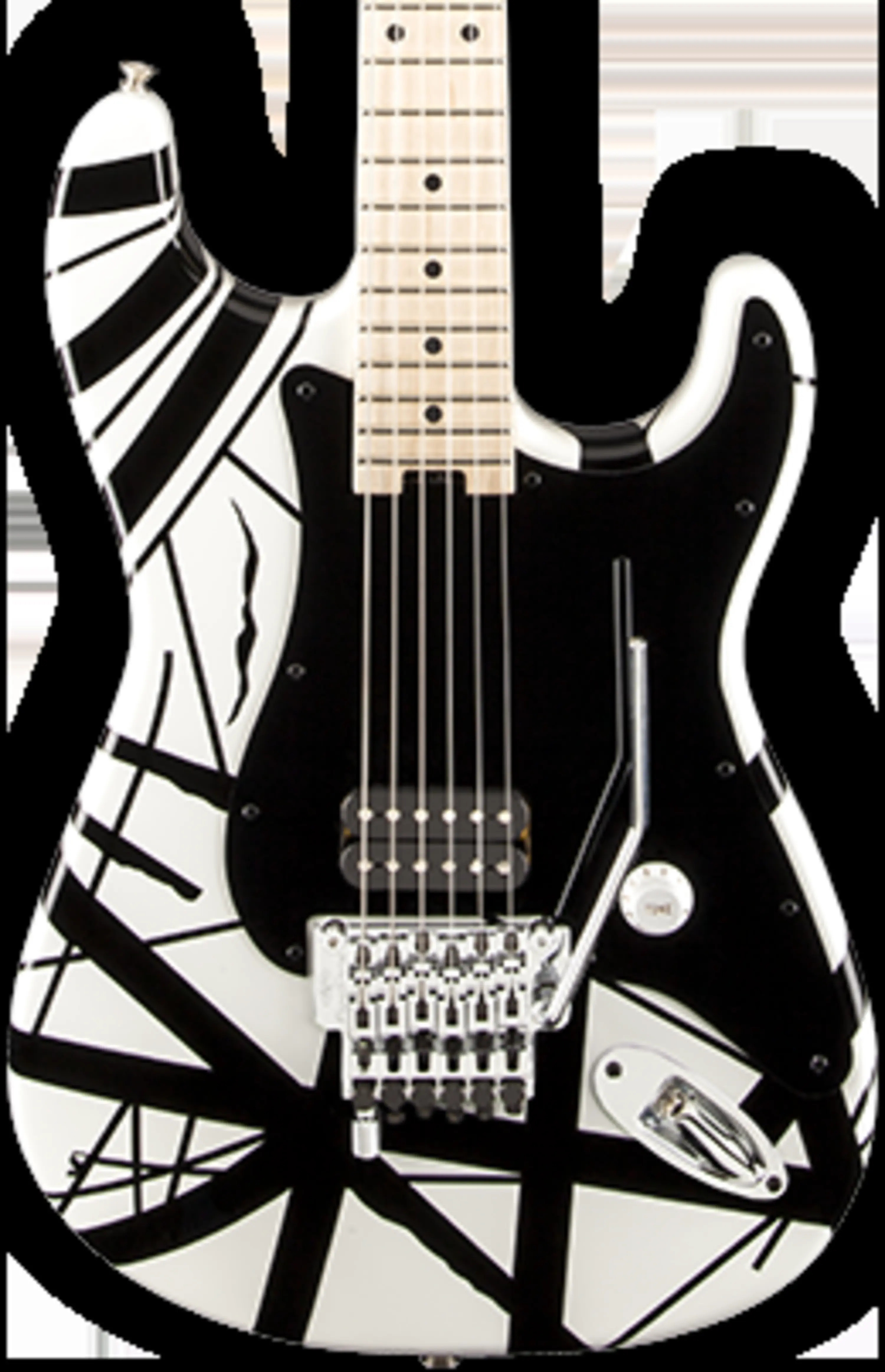 EVH Striped Series Black White
