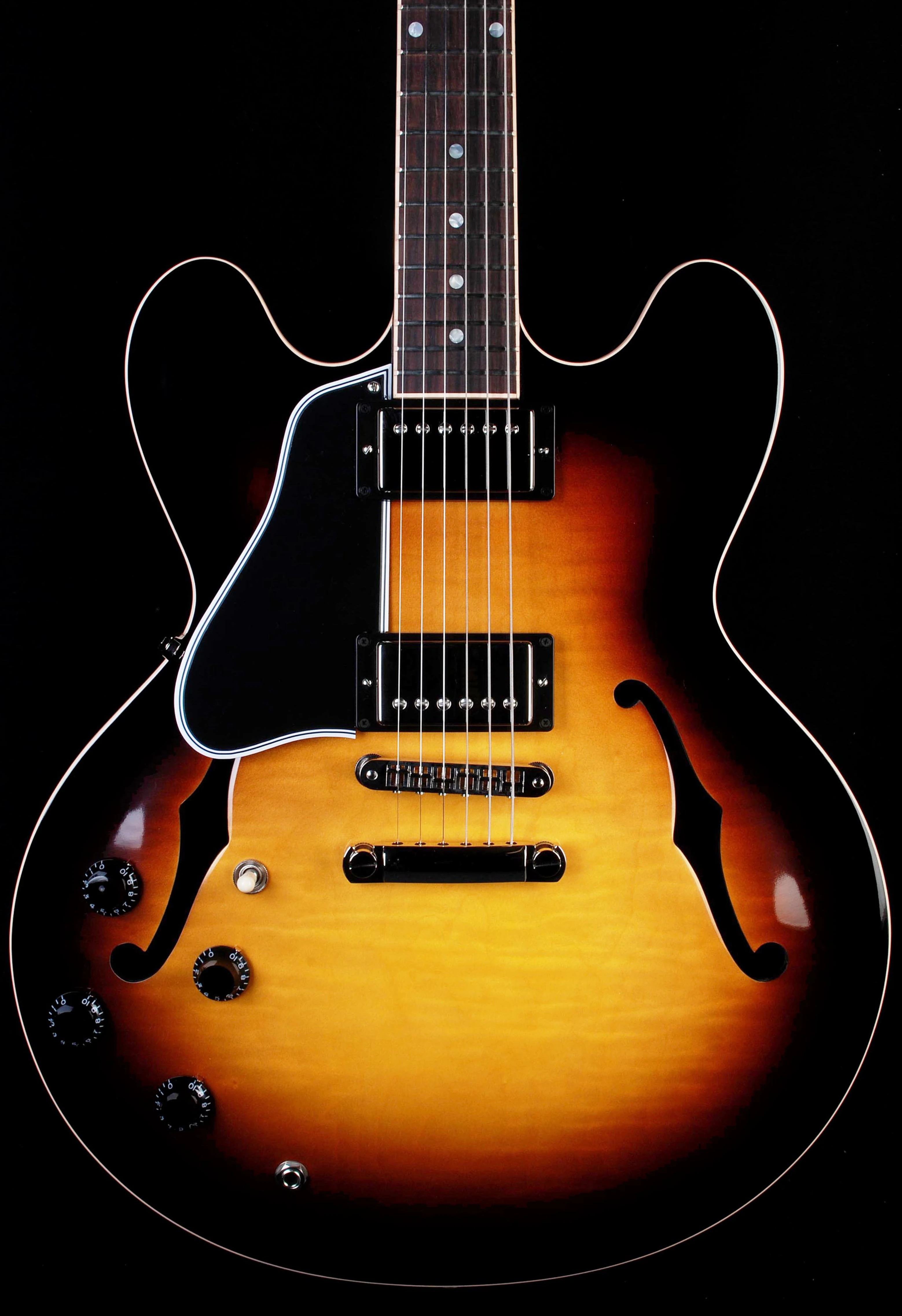 Gibson Custom Shop ES 335 Dot Gloss Left Handed Vintage Sunburst