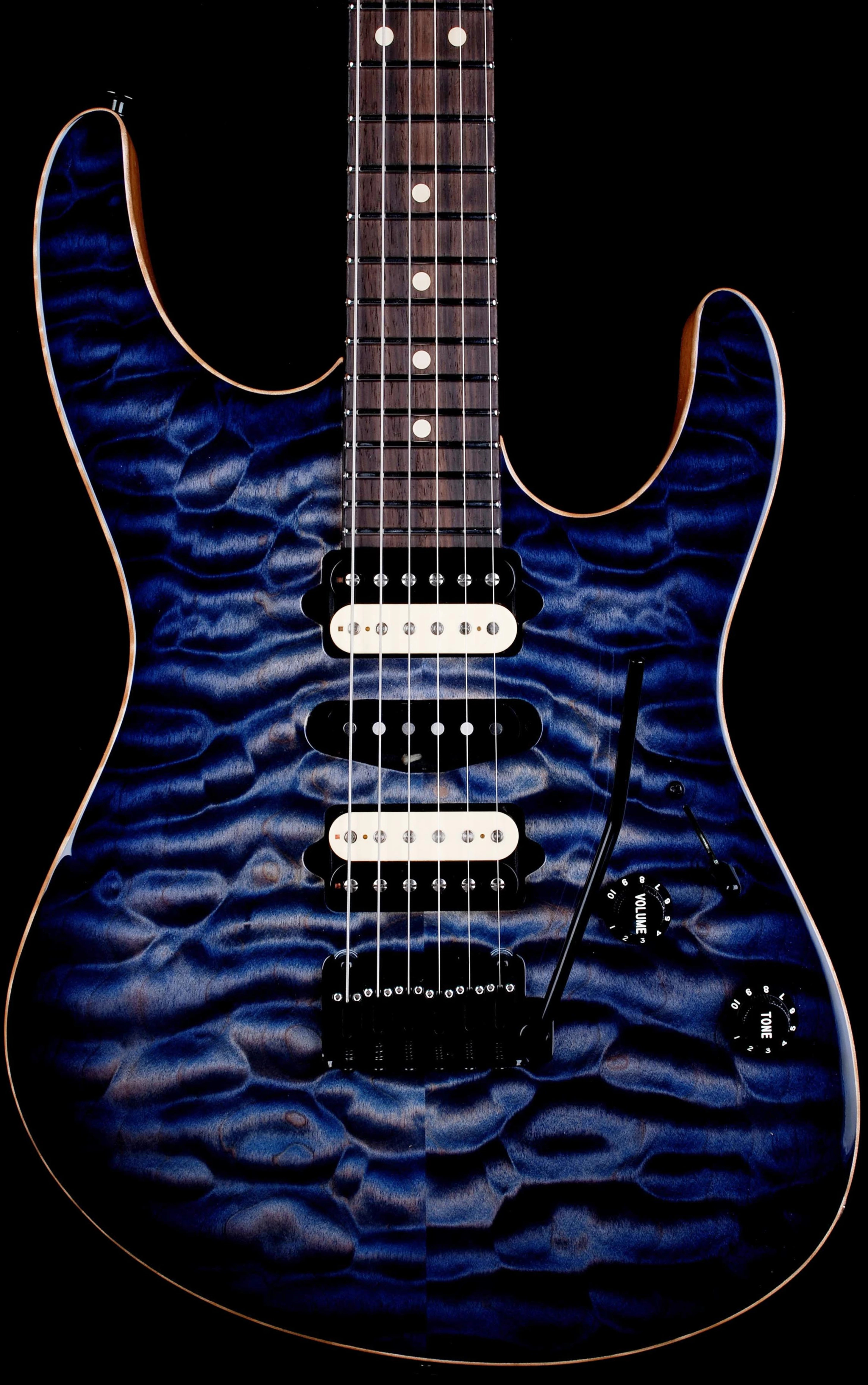 Suhr Modern Faded Trans Whale Blue Burst Used