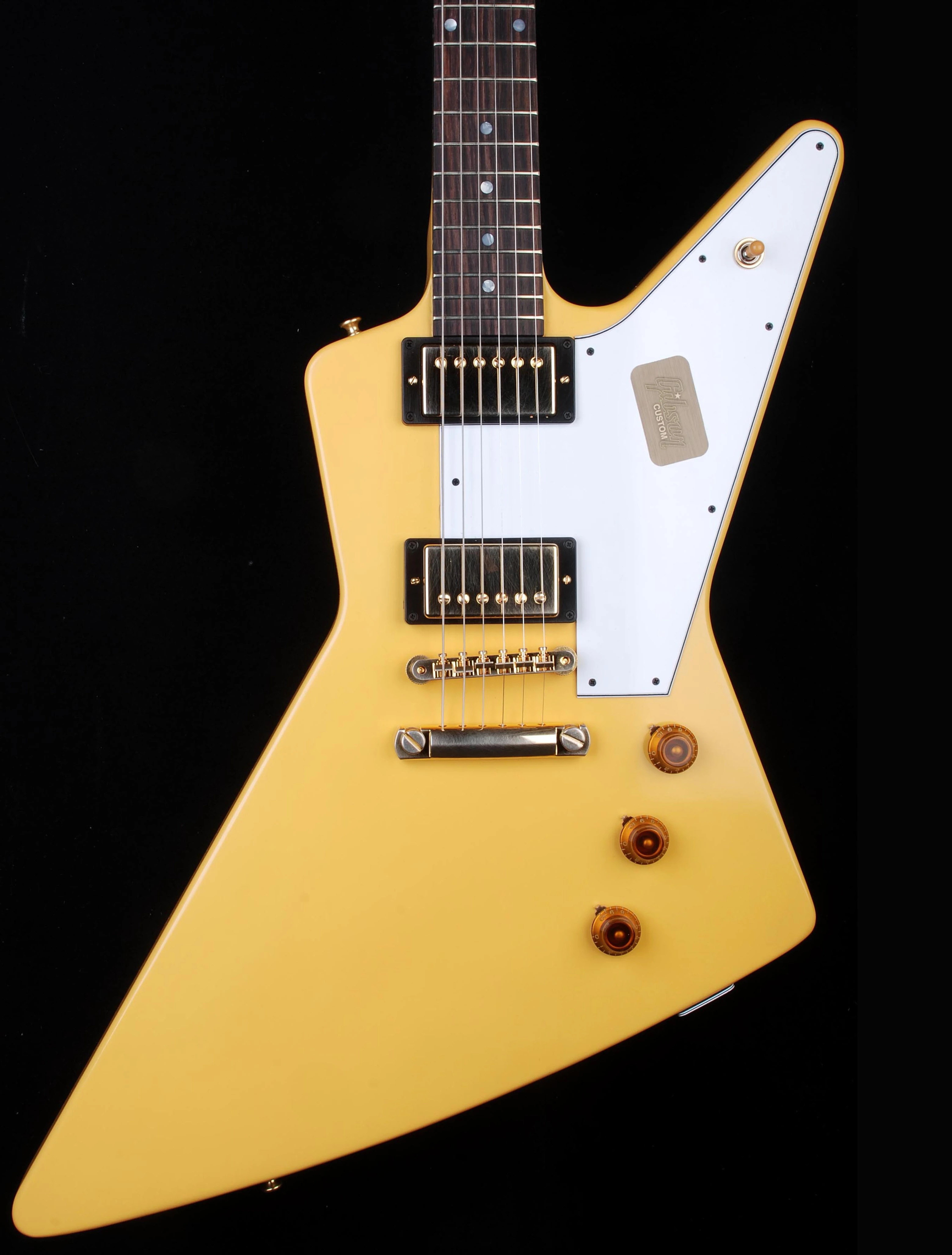 Gibson Custom 1958 Explorer Aspen White VOS