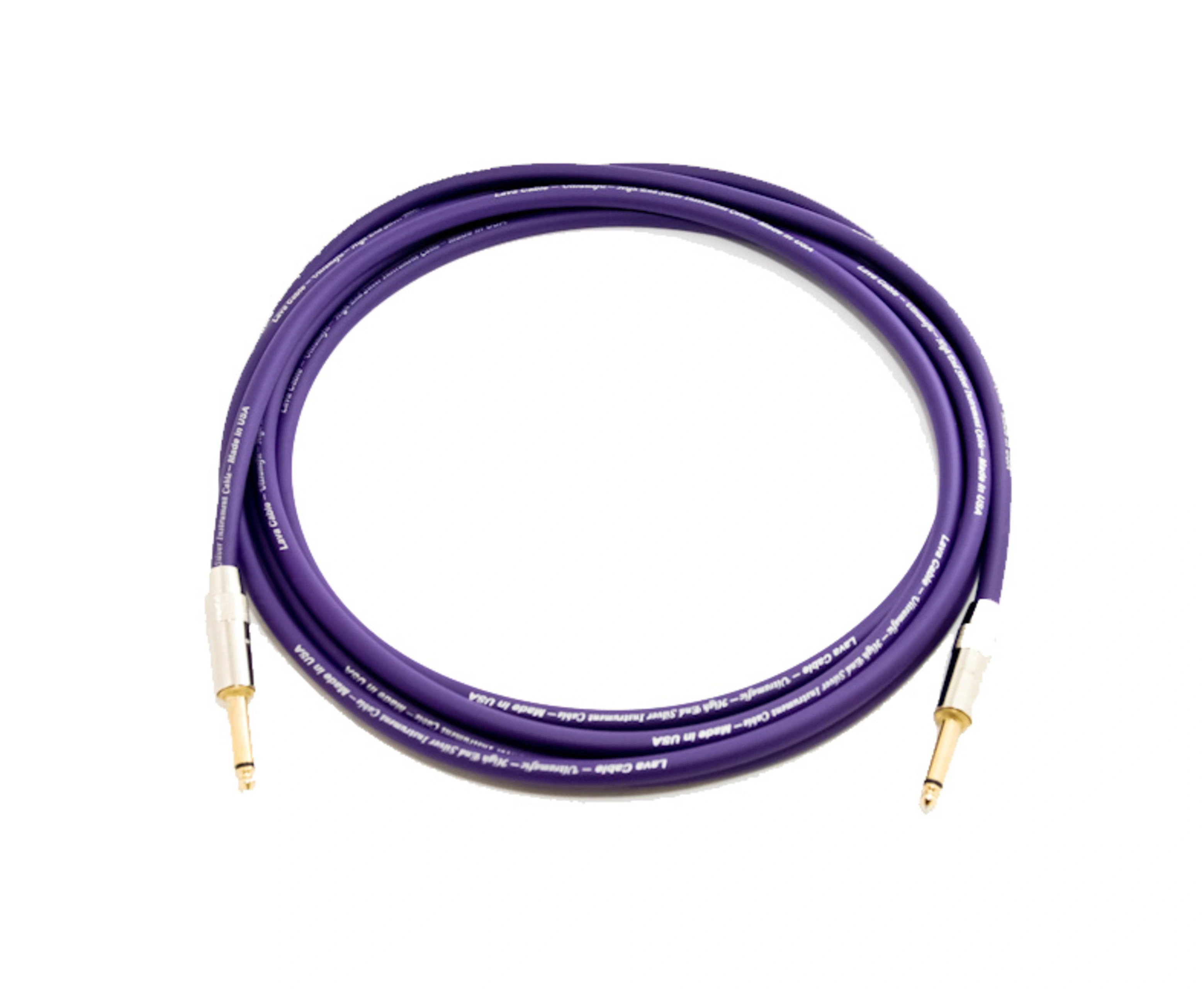 Lava Cable Ultramafic Guitar Cable Right Angle to Straight