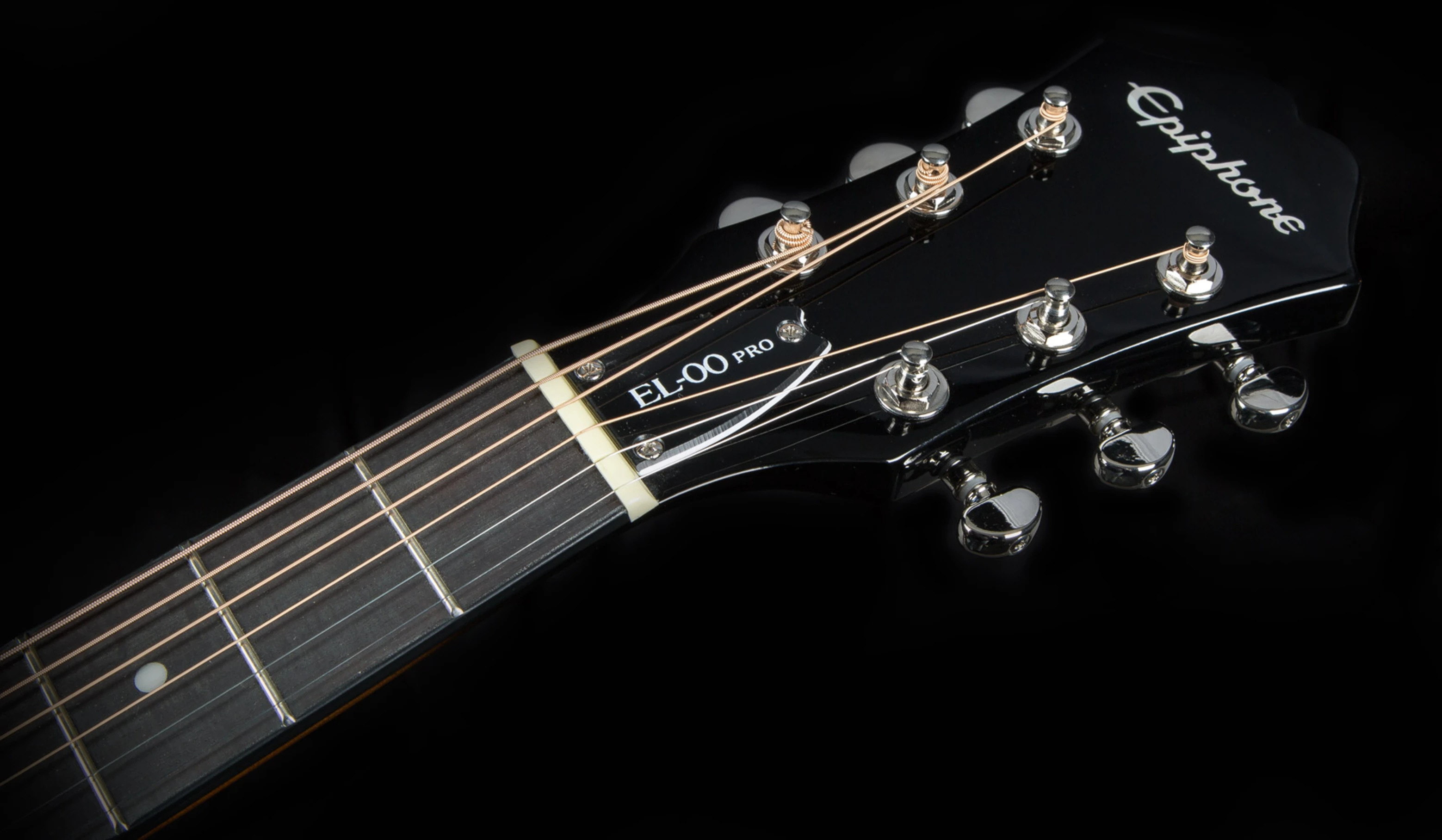 Epiphone EL00 Pro acoustic electric Peach Guitars