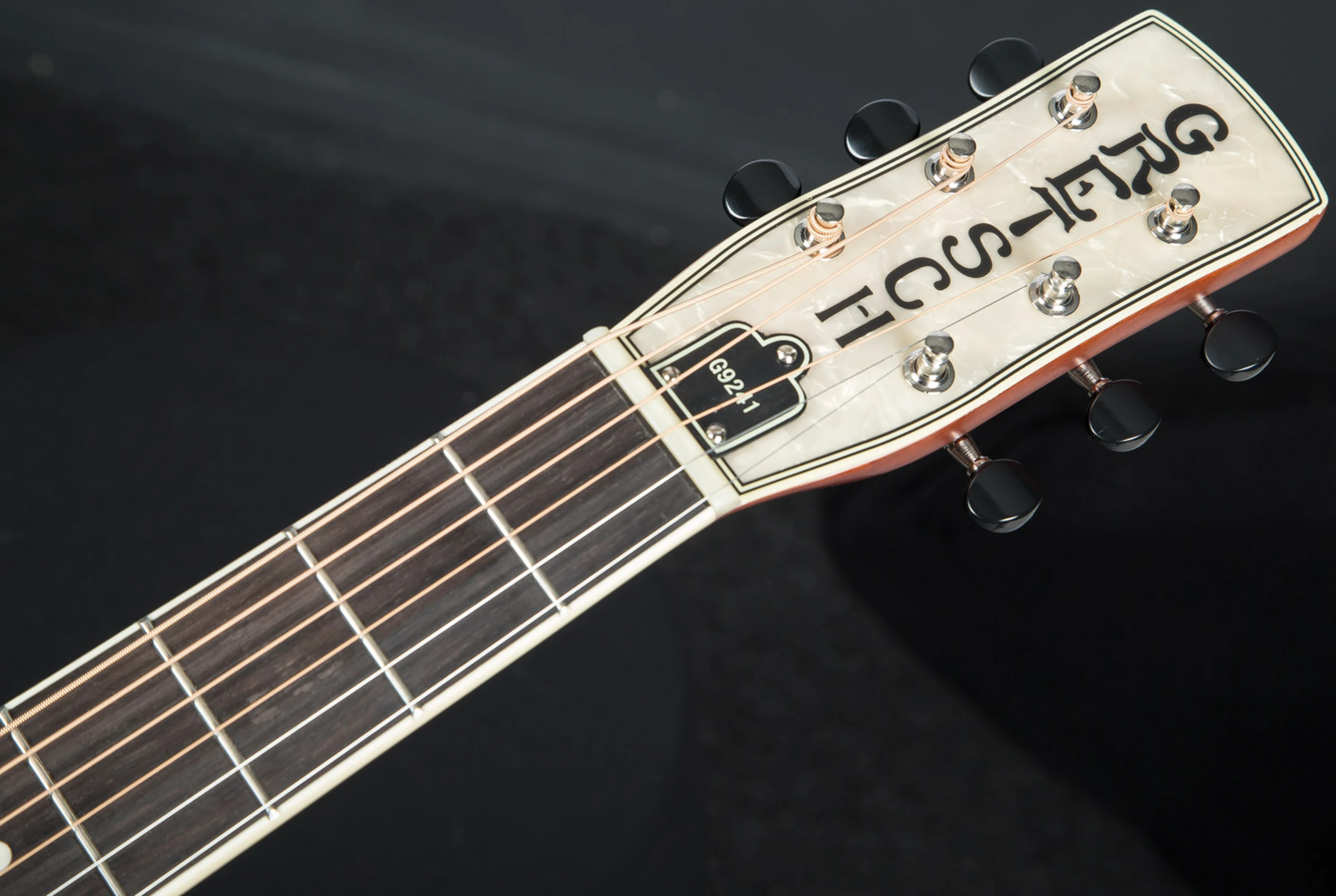 Gretsch Alligator Biscuit Resonator Red Peach Guitars