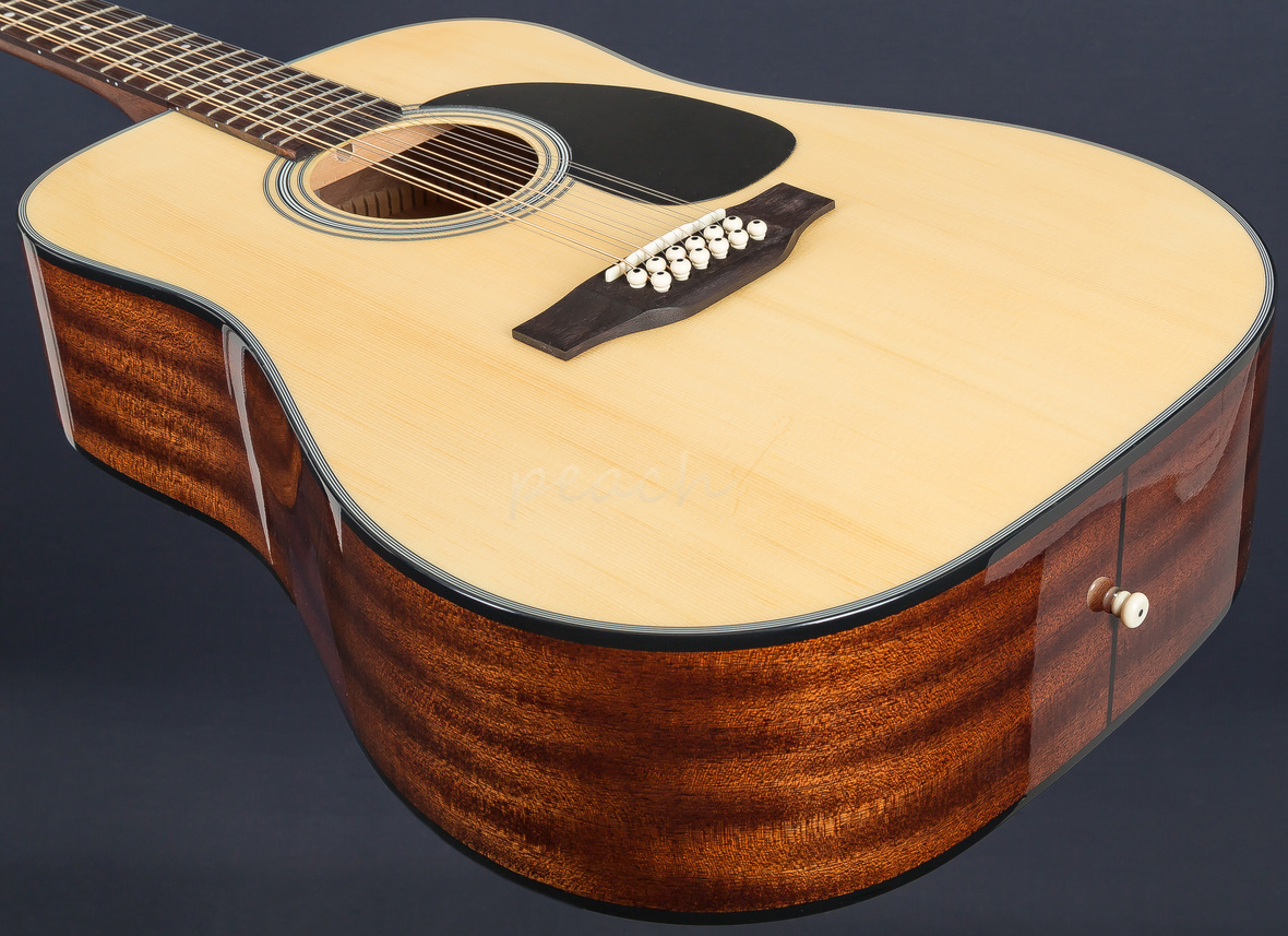 Sigma SIG-DM12-1ST 12 String Acoustic - Peach Guitar