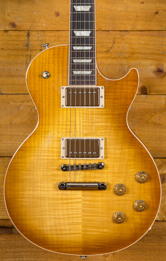 Gibson 2017 Les Paul Traditional Honey Burst Peach Guitars 6345