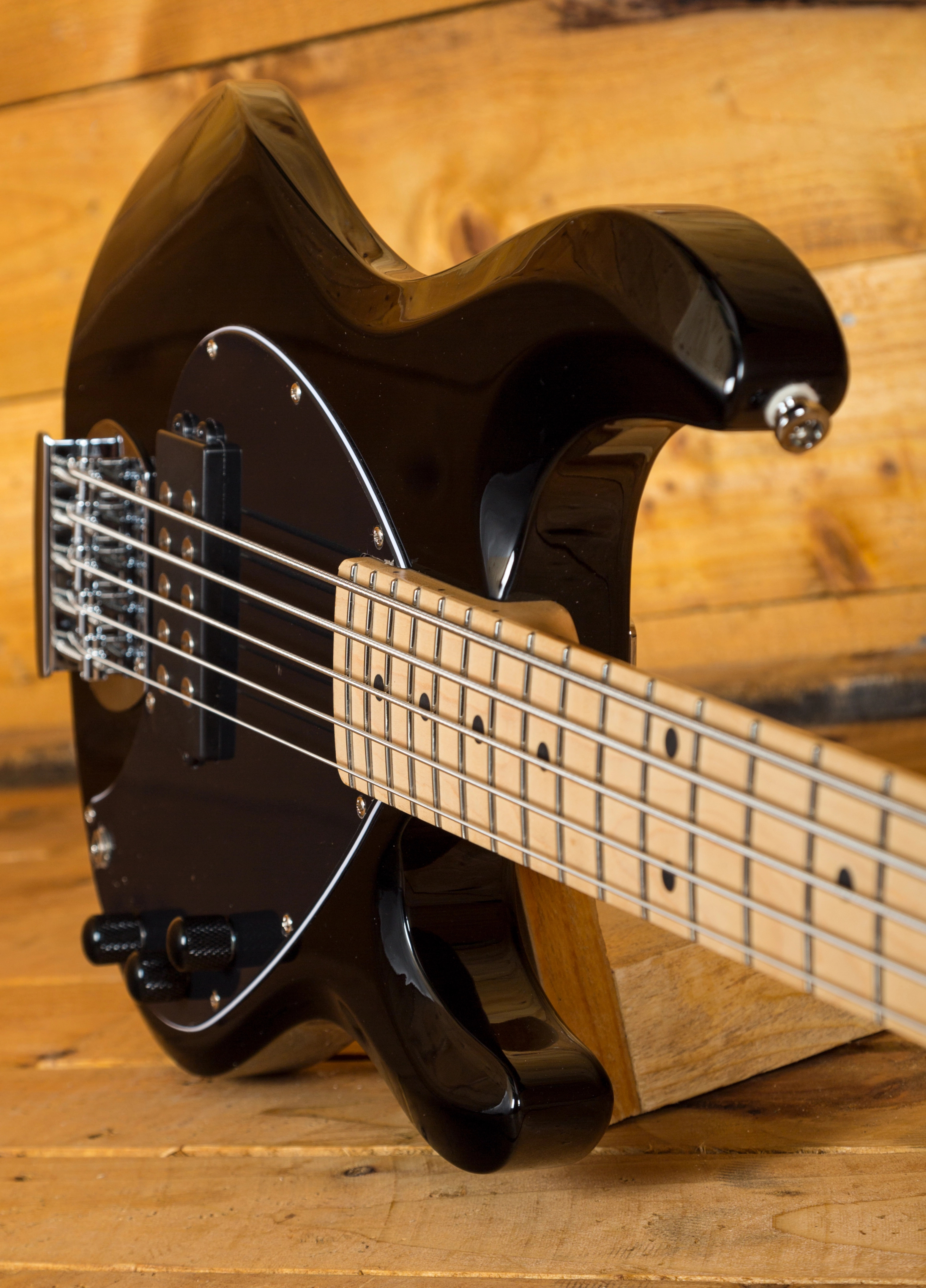 Music Man Sterling Ray 5 String Bass Peach Guitars