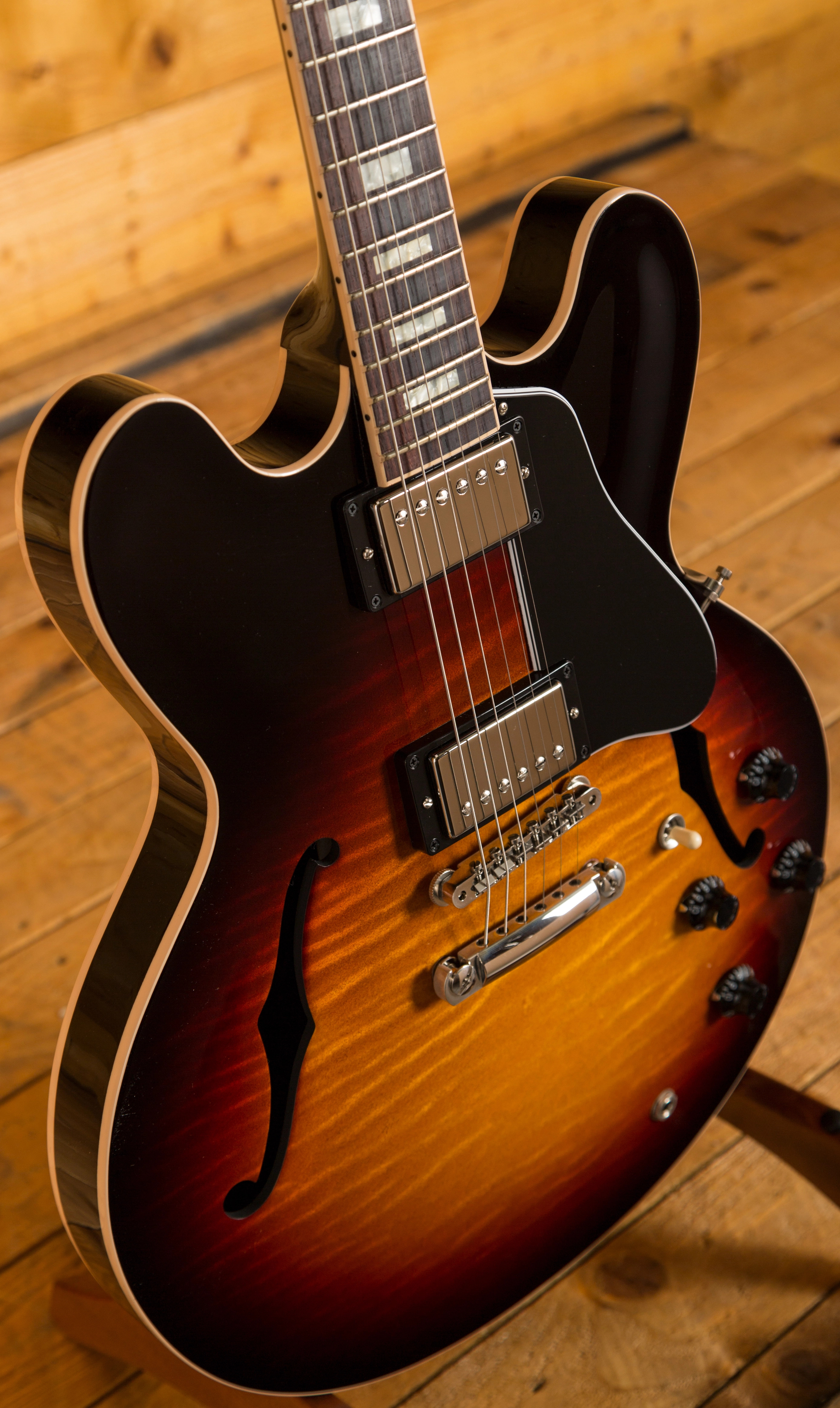 Gibson Memphis 2016 ES335 Slim Neck Sunburst Peach Guitars