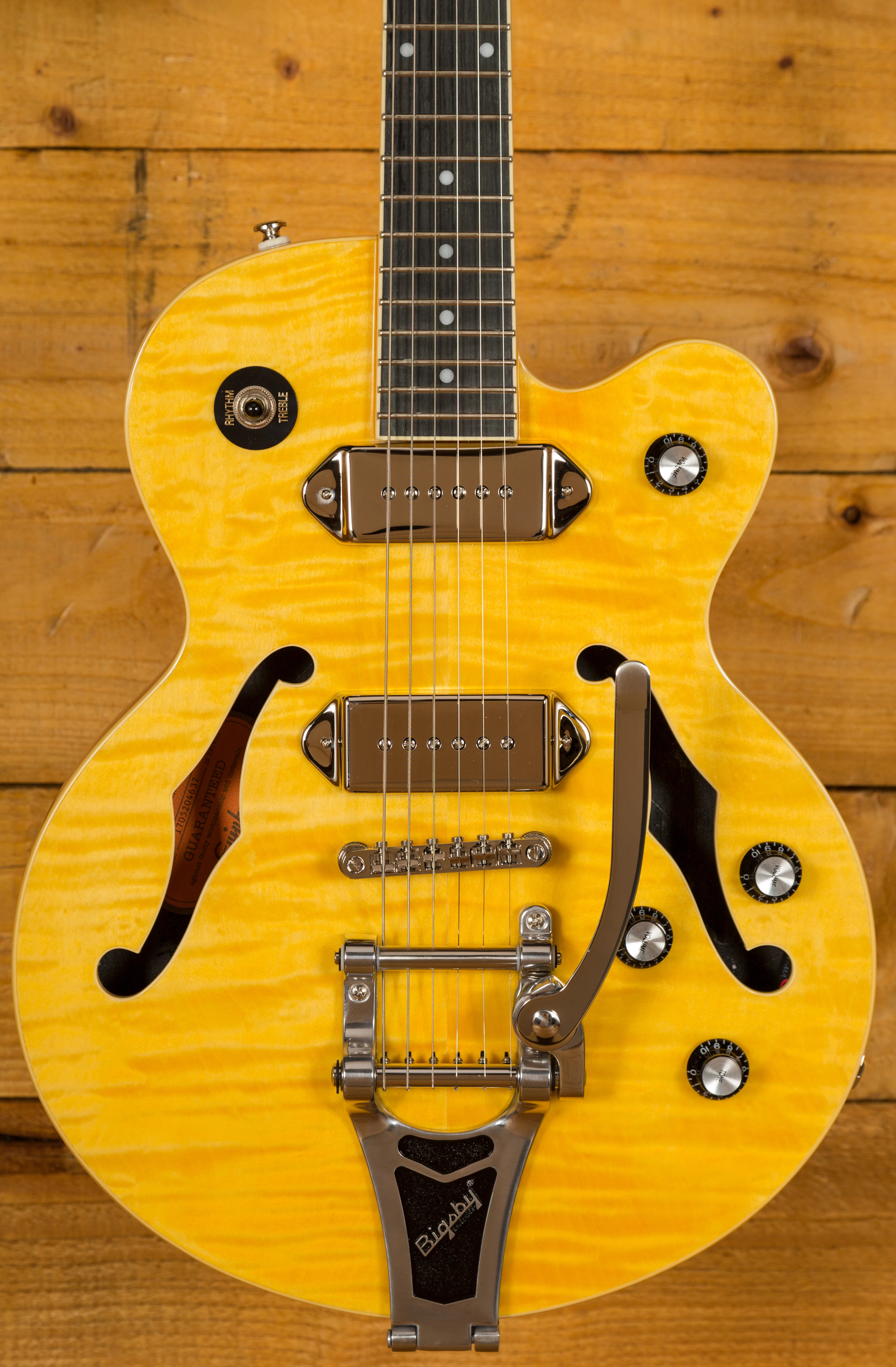 Epiphone Wildkat Guitar Antique Natural Peach Guitars