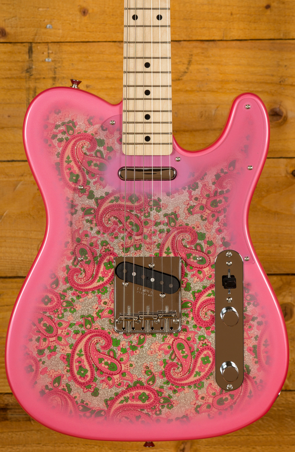 Fender Classic 69 Tele Pink Paisley Peach Guitars 8669