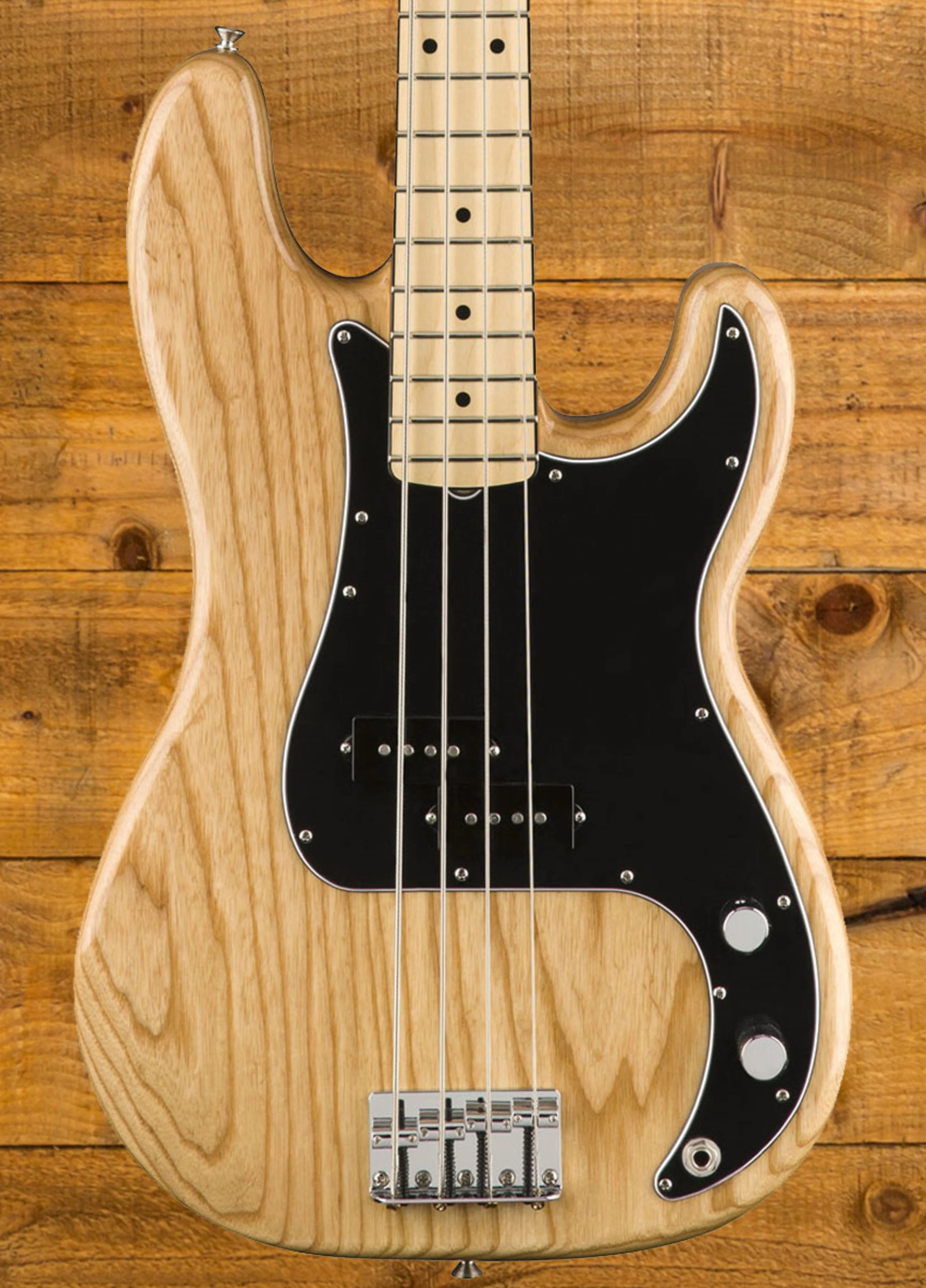 Fender Ltd '70s Precision Bass Maple Neck, Natural Peach Guitars