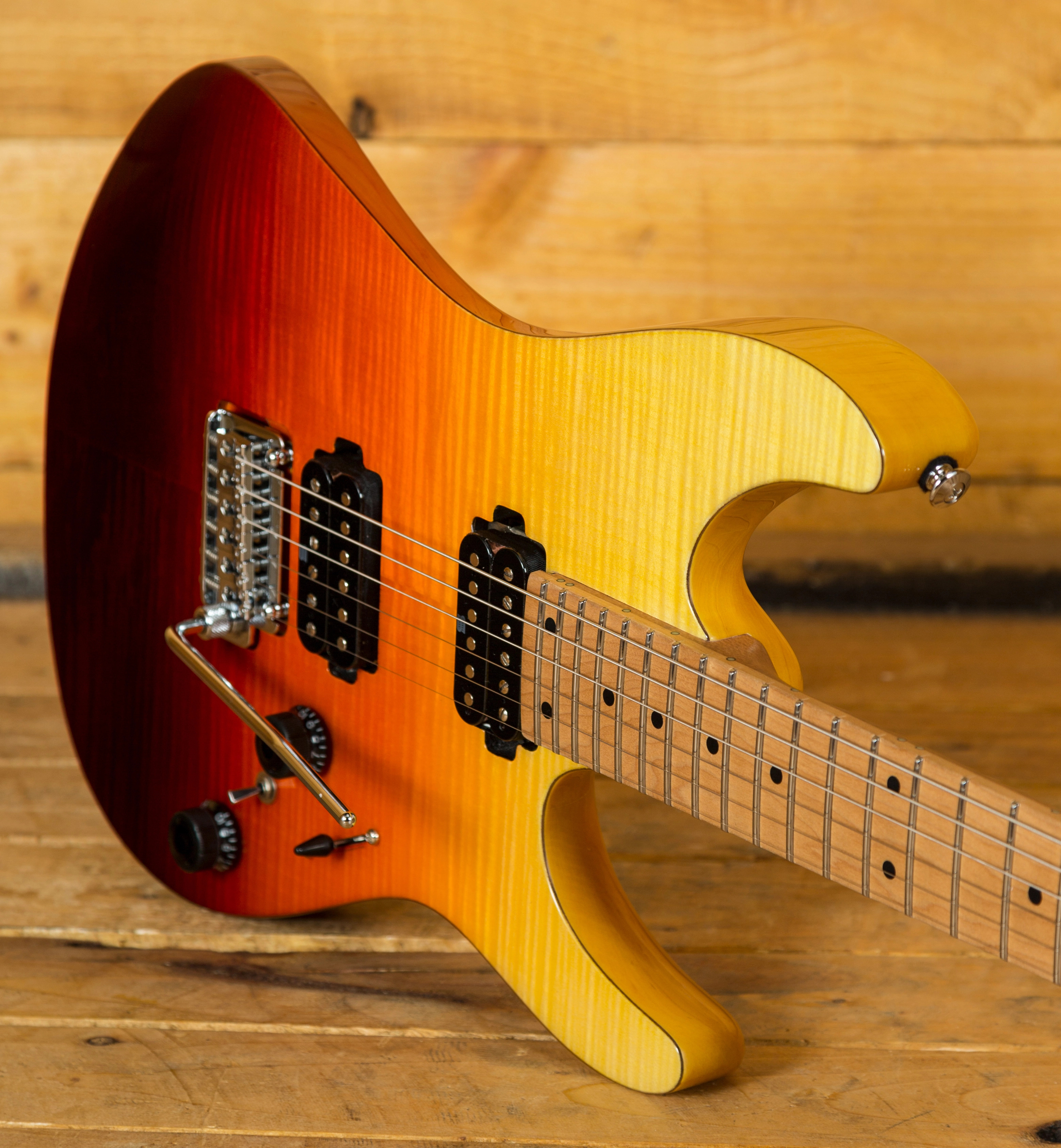 Ibanez 2018 Premium AZ242F Tequila Sunrise Gradiation Peach Guitars