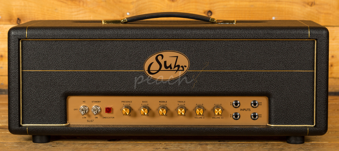 Suhr SL67 Handwired Guitar Amplifier Head Peach Guitars