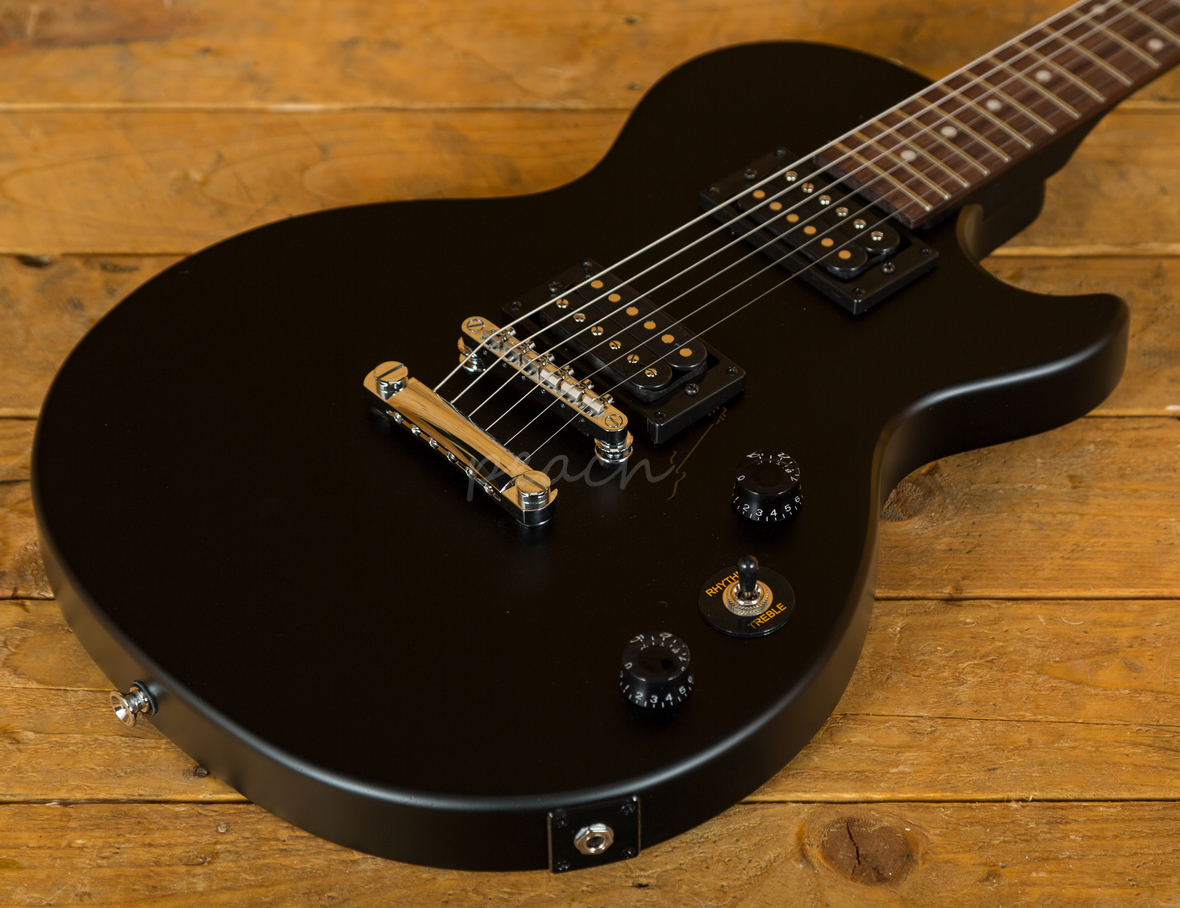 Epiphone Les Paul Special VE Electric Guitar Ebony - Peach Guitars