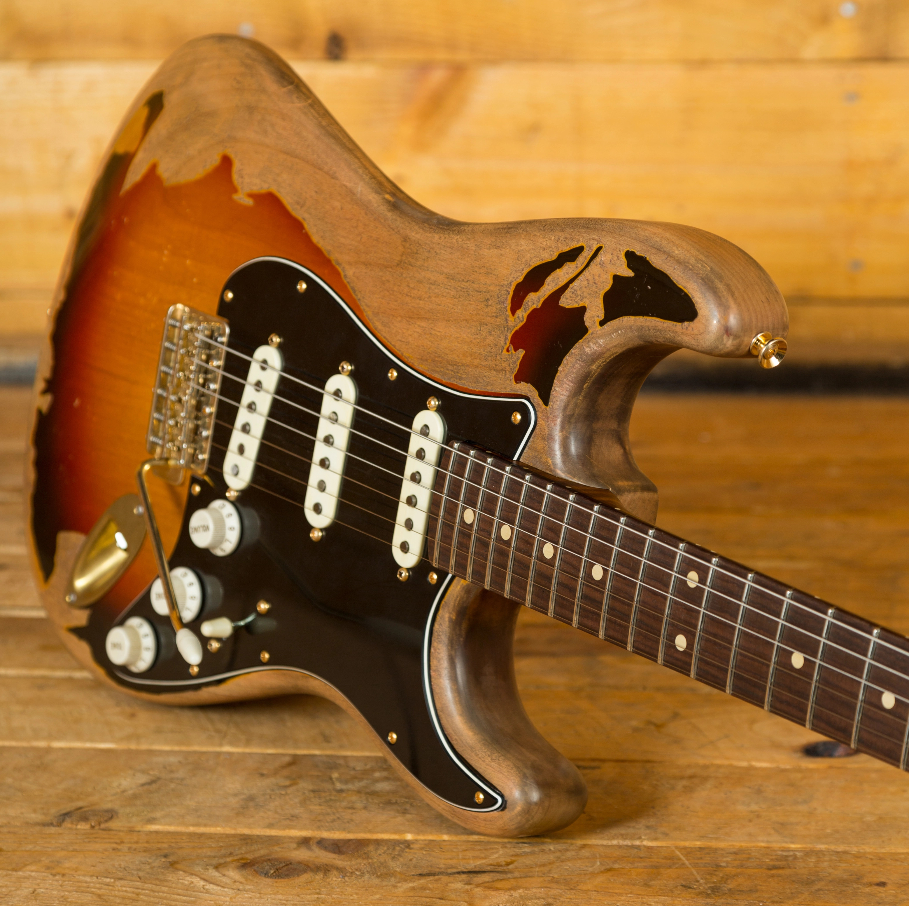 Xotic California Classic XSC1 3 Tone Burst Super Heavy Aged Peach