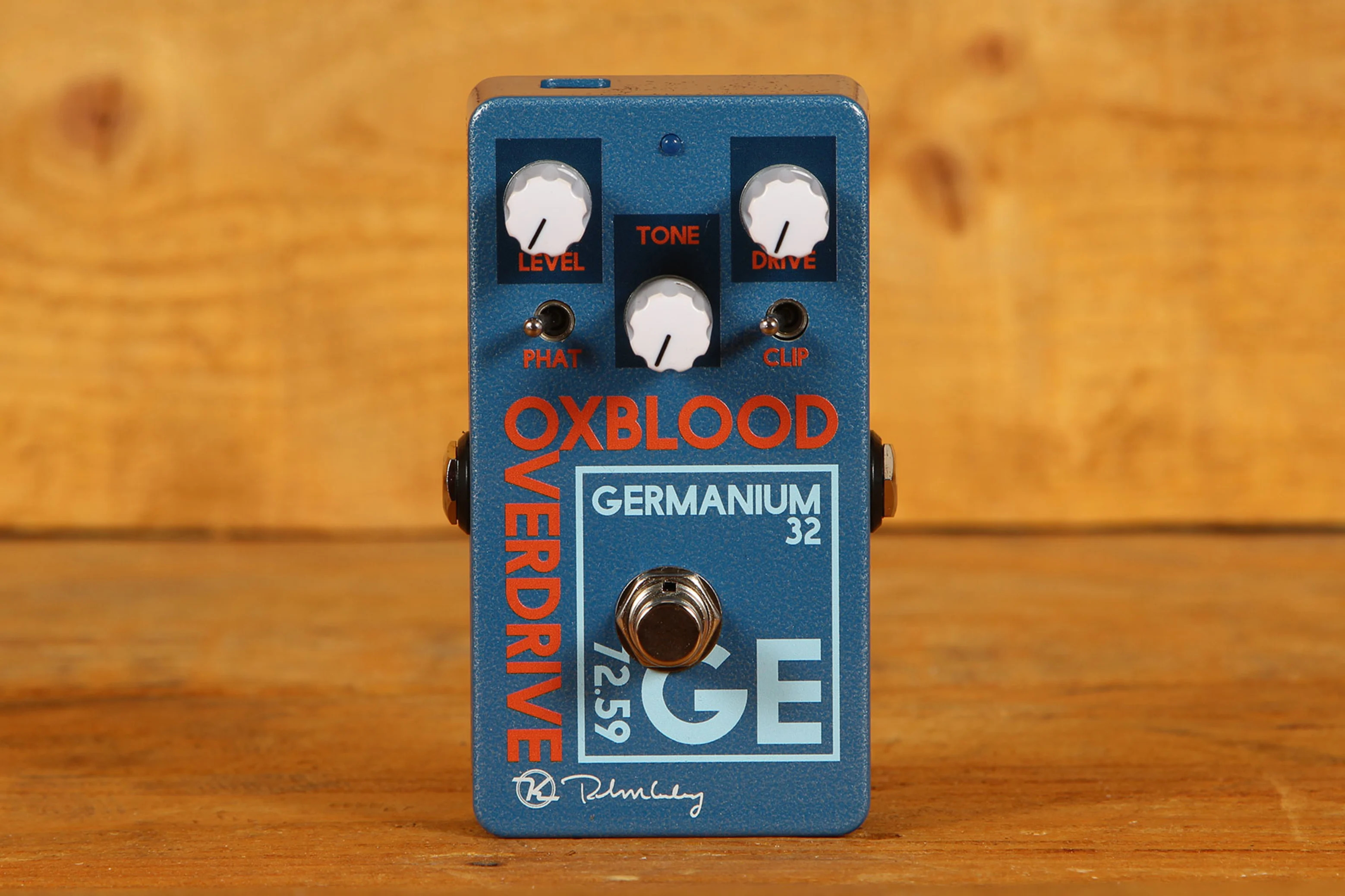 Keeley Oxblood Overdrive Equipped with OC75 Germanium Transistor