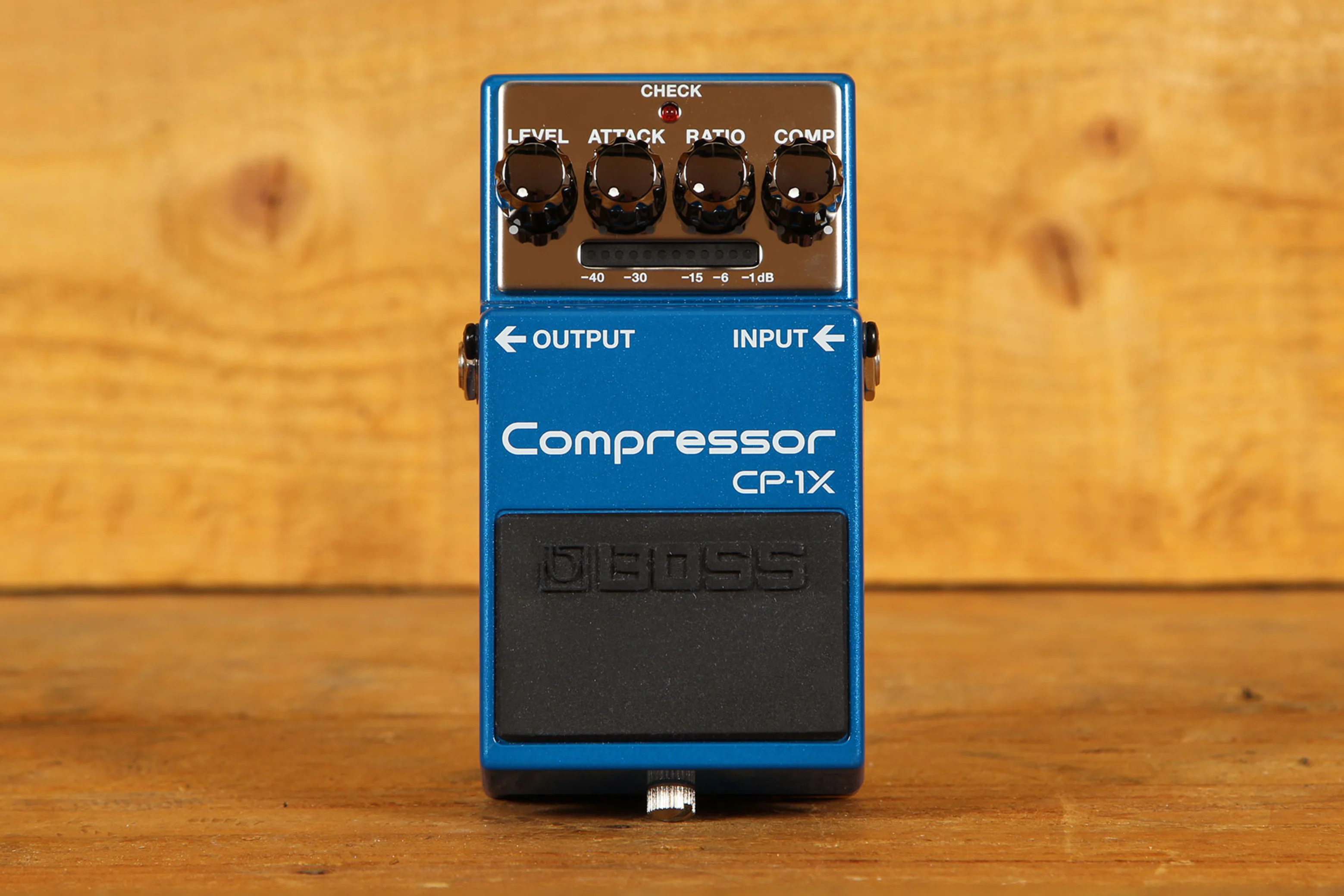 Boss CP1X Compressor Effects Pedal Peach Guitars