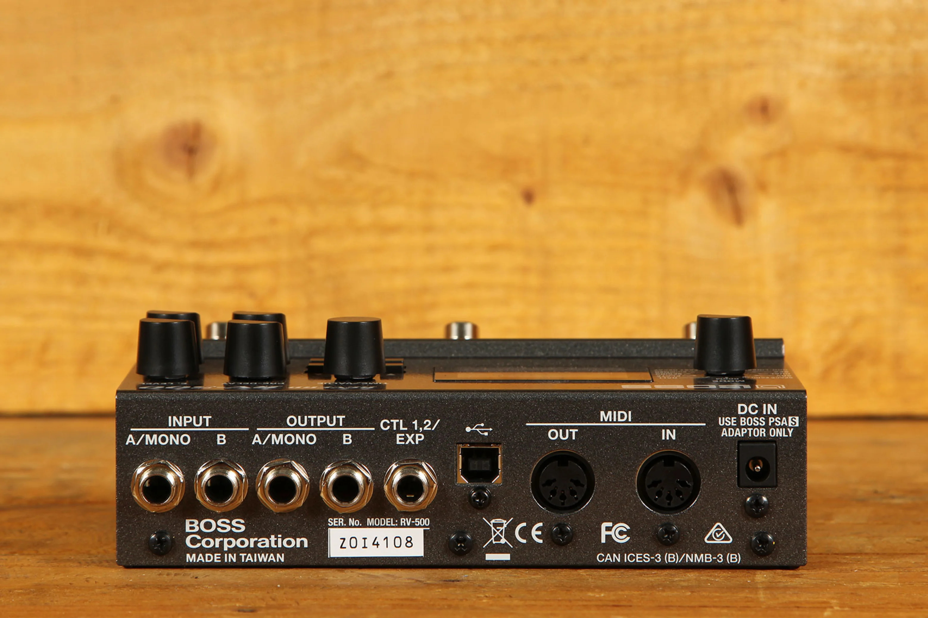 Boss RV500 Reverb Pedal Peach Guitars